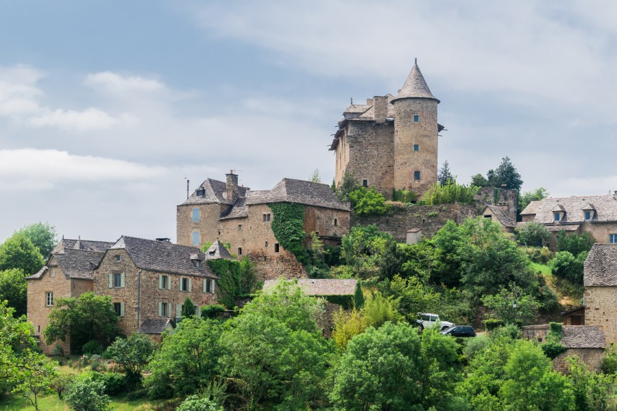 View on the Castle of Panat