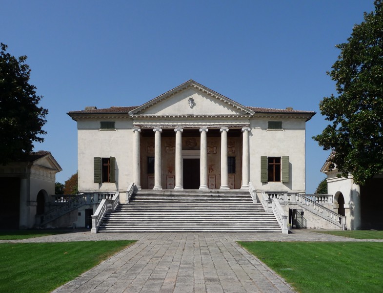 Villa Badoer Fratta Polesine facciata by Marcok 2009-08-16 n07
