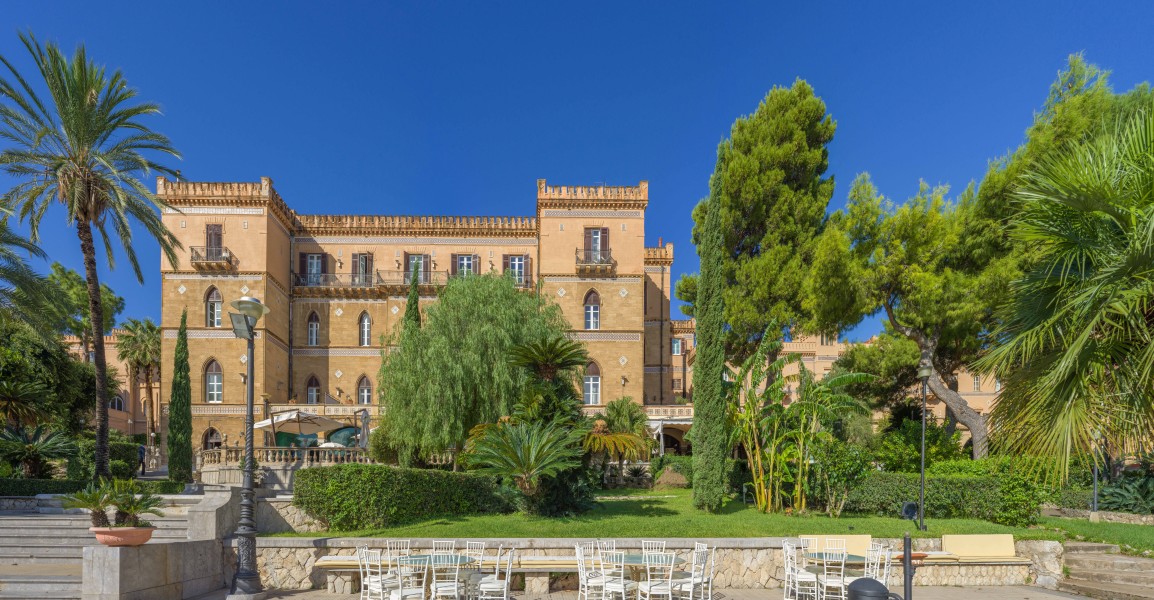 Villa Igiea a Palermo lato giardino