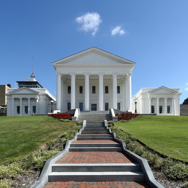 Virginia State Capitol late morning