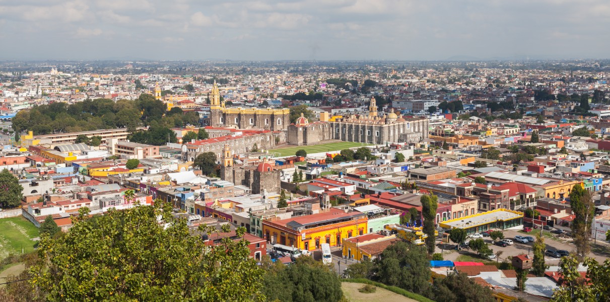 Vista de Cholula, Puebla, México, 2013-10-12, DD 02