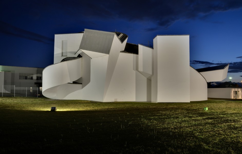 Vitra Design Museum nachts2