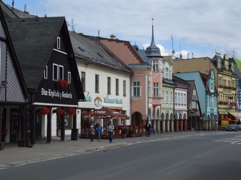 Vrchlabí - ulice Krkonošská (2)