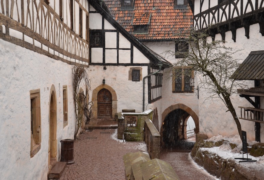 Wartburg Castle - main gate 2