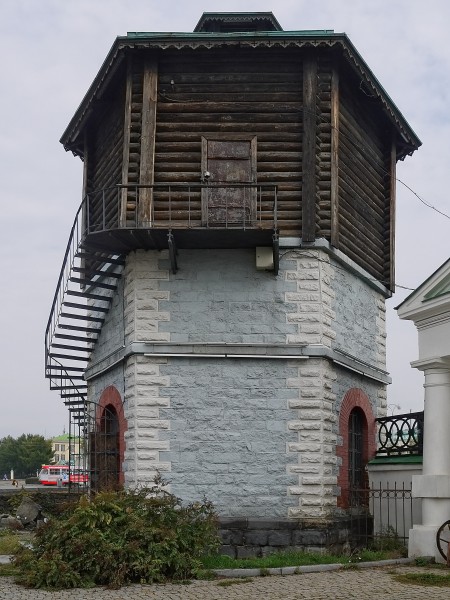 Water tower at the City Pond, Yekaterinburg