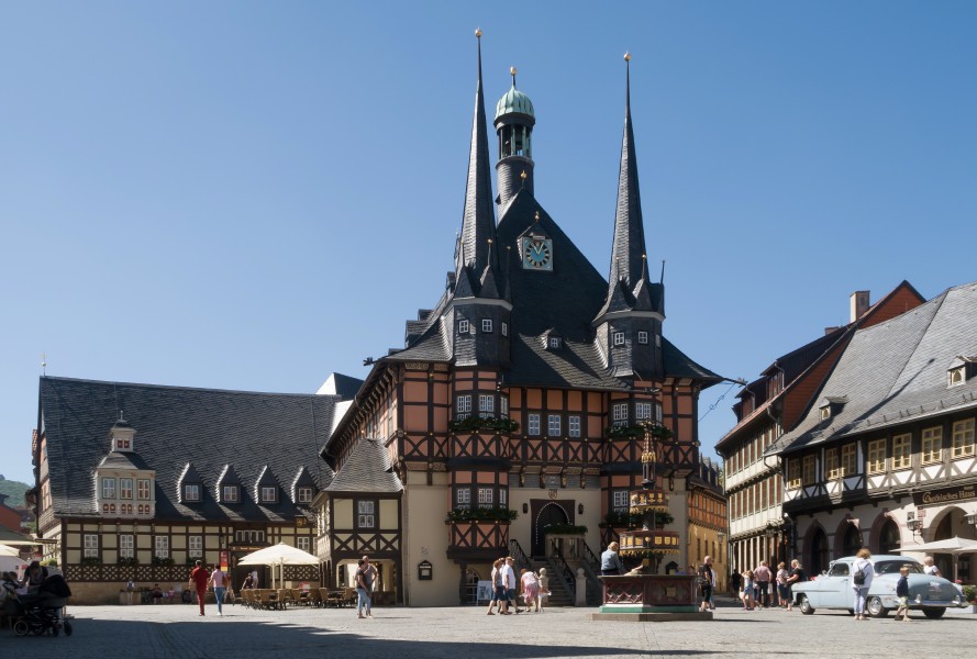 Wernigerode, das Rathaus Dm IMG 5252 2018-07-07 10.06