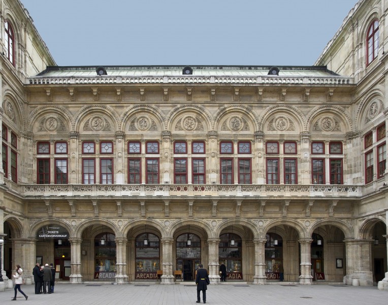 Wiener Staatsoper facade