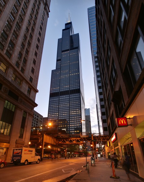 Willis Tower night 2