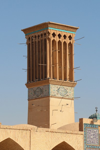 Windcatcher at Ganjali Khan Complex, Kerman