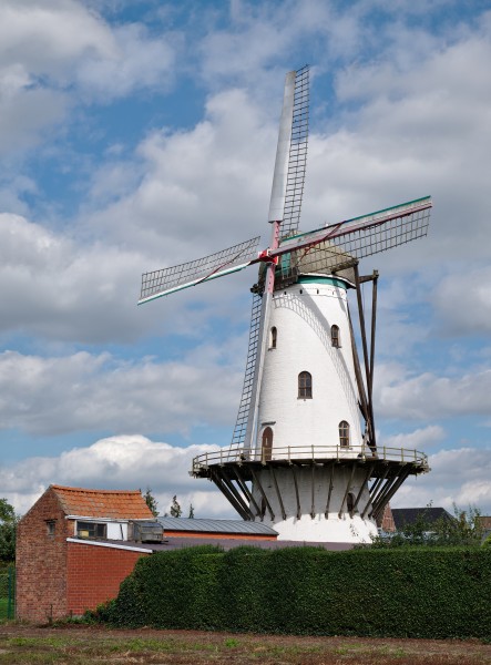 Windmolen Hostens in Ruiselede, Belgium (DSCF0076)