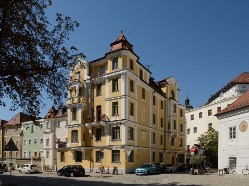 Wohnhaus Unterer Sand 1 (Passau) a
