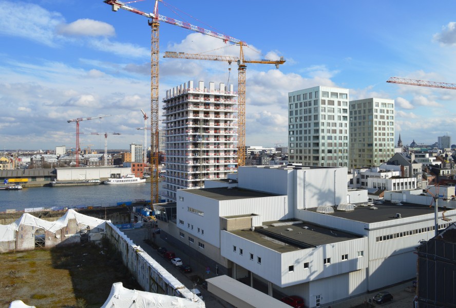 Woontorens Eilandje Antwerpen