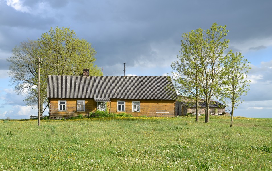 Wroceń - wooden house
