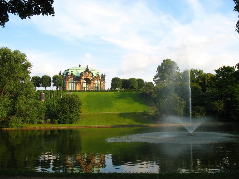 Zwinger gardens