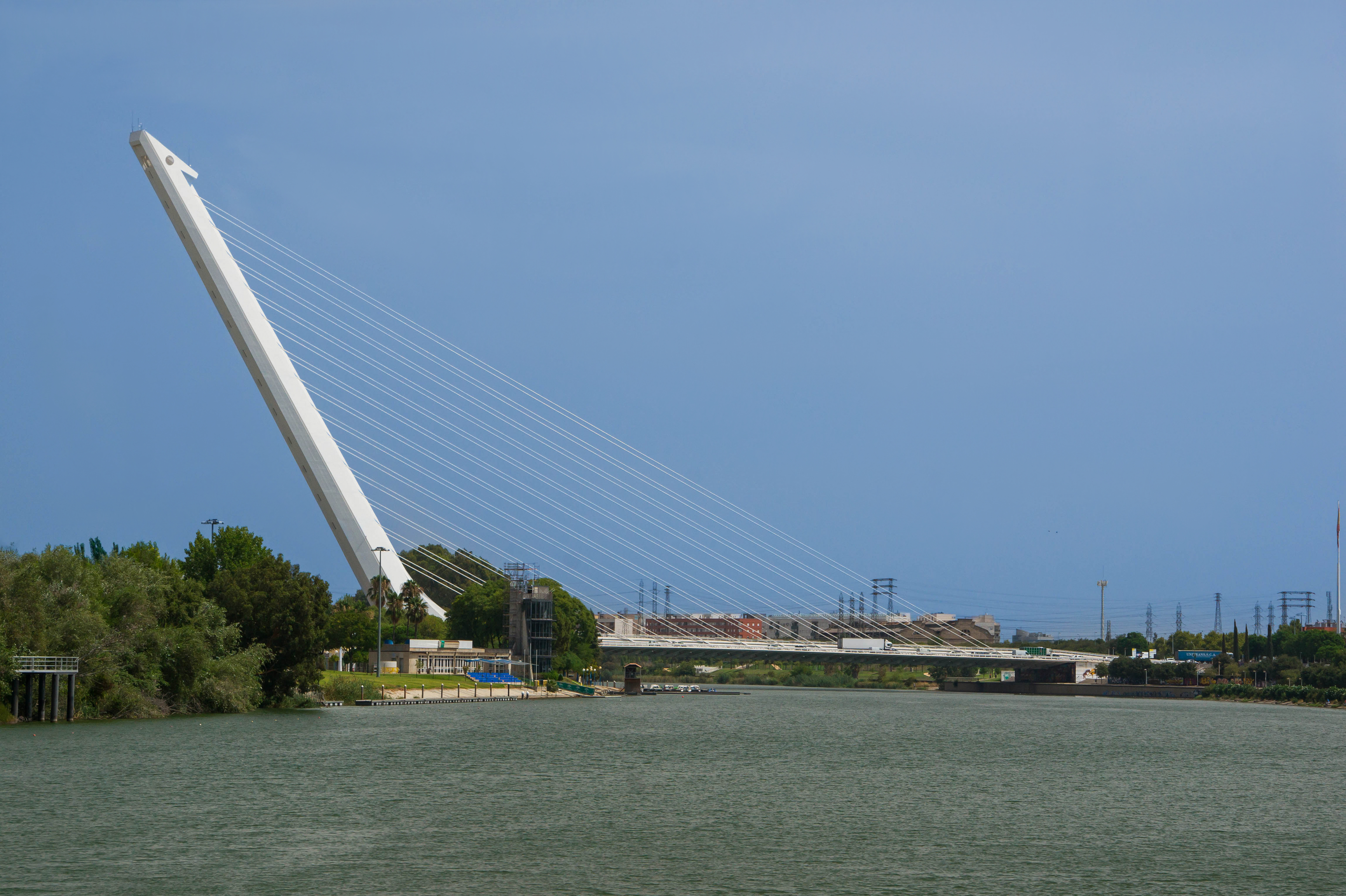 Puente del Alamillo Guadalquivir Seville Spain