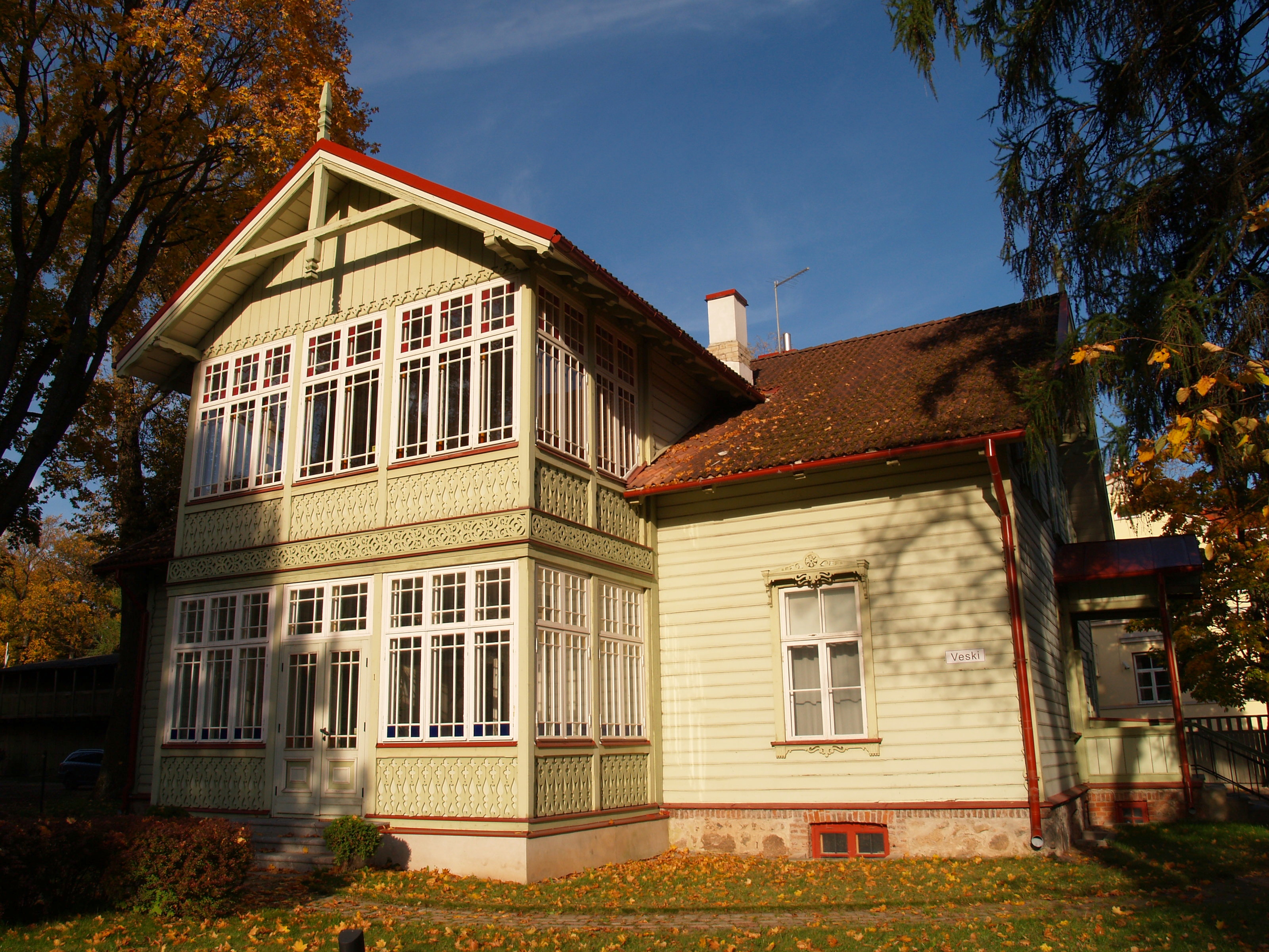 Puitelamu Tartus Näituse 5, 1886