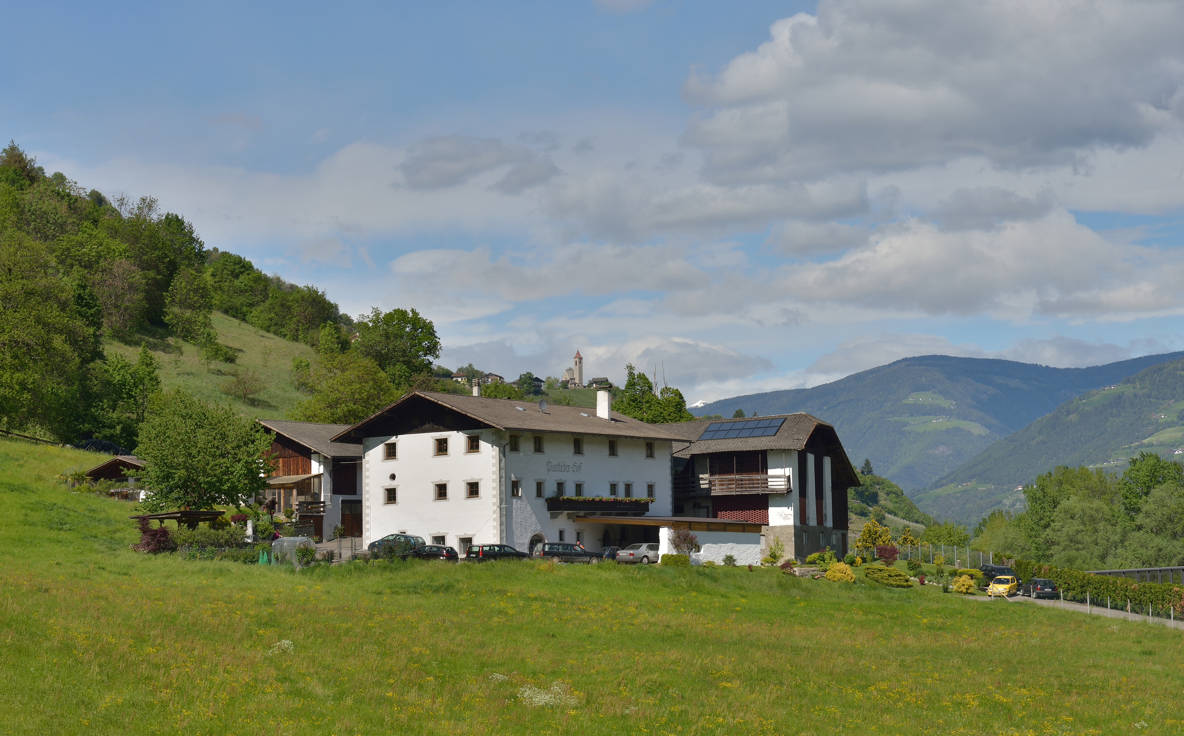 Puntleider farmhouse in Feldthurns