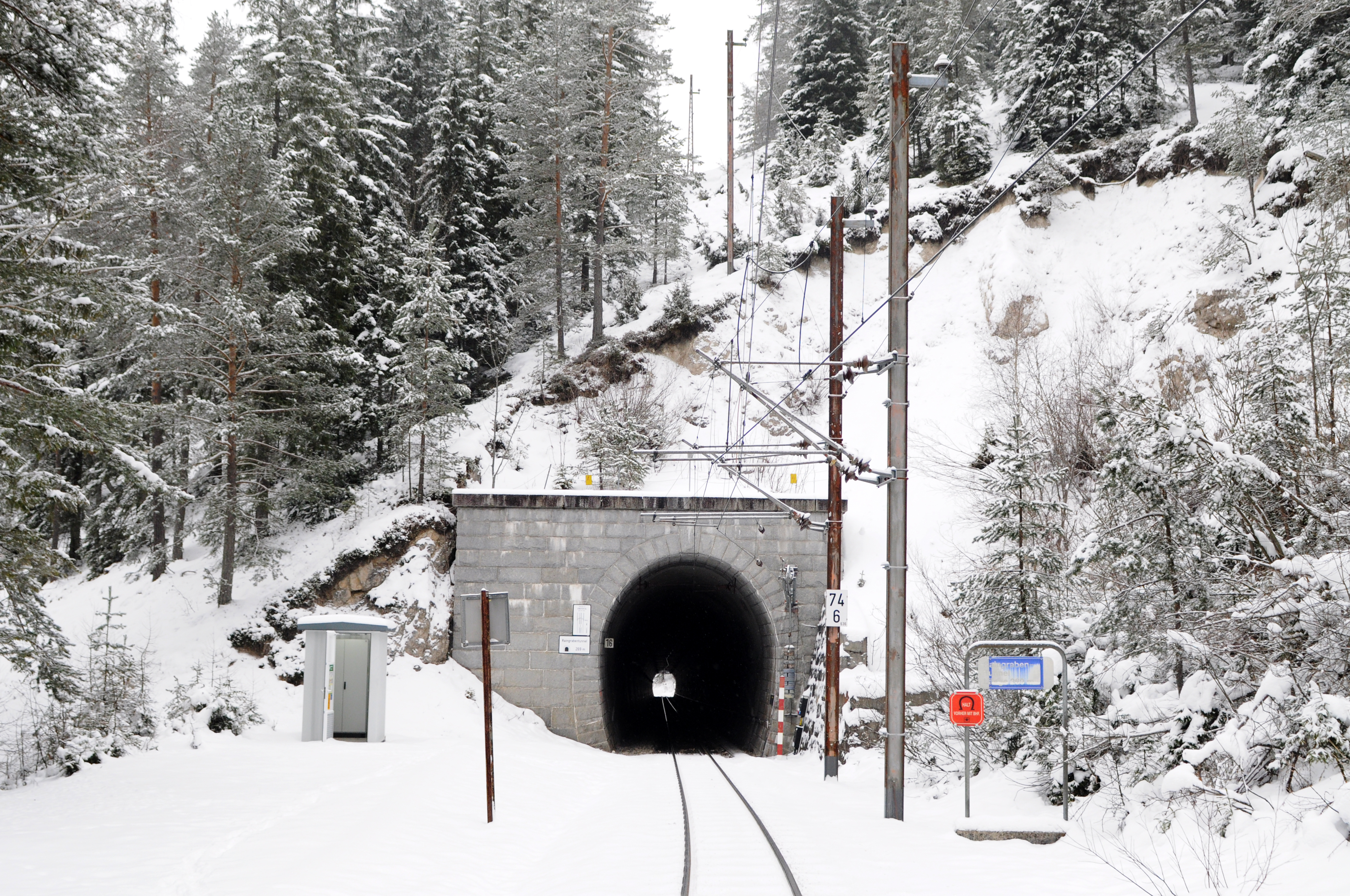 Raingrabentunnel Südportal