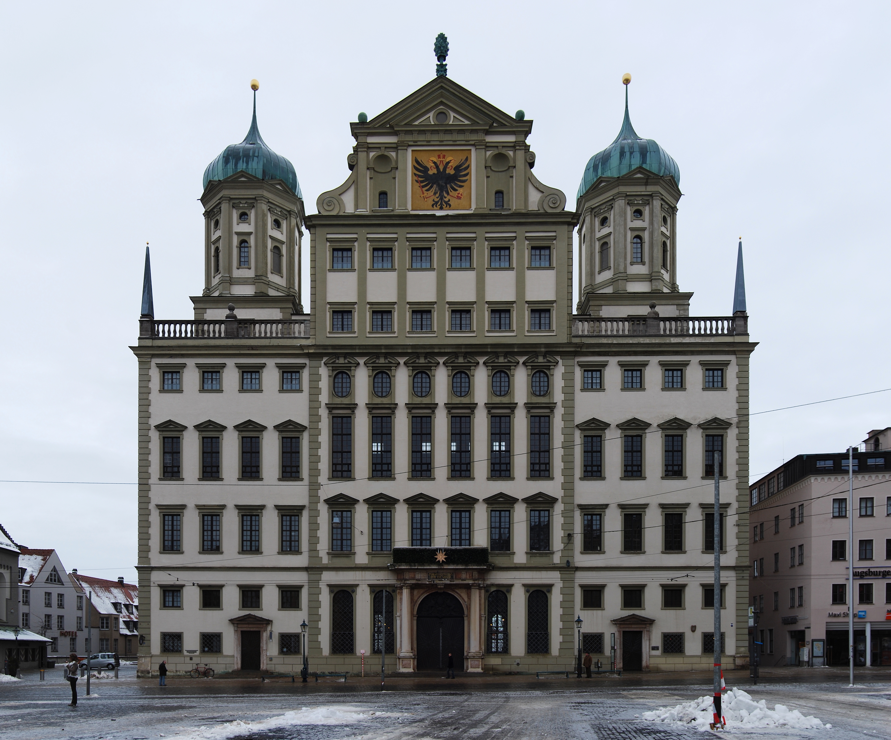 Rathaus Augsburg Januar 2011