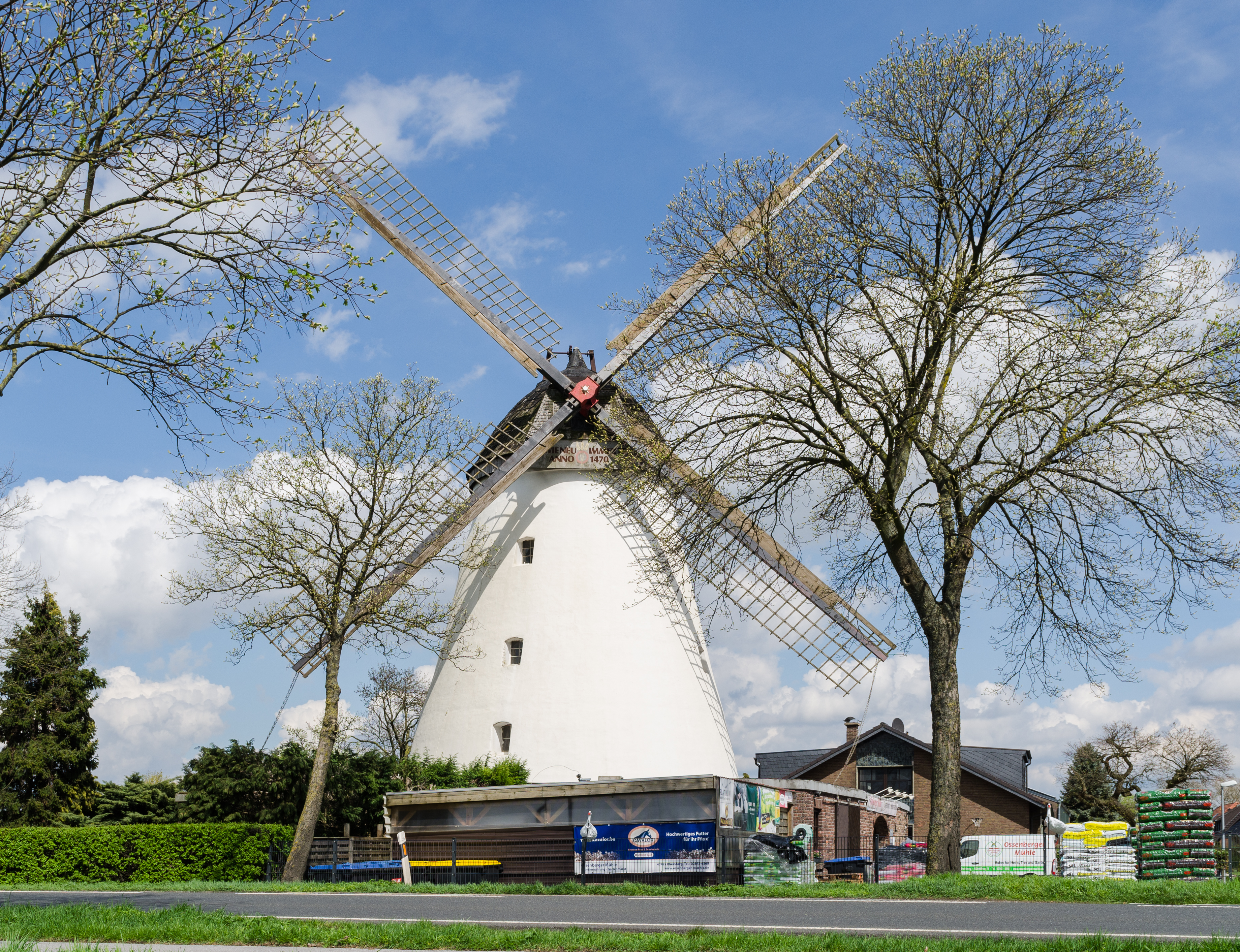Rheinberg, Ossenberg, Mühle, 2018-04 CN-05