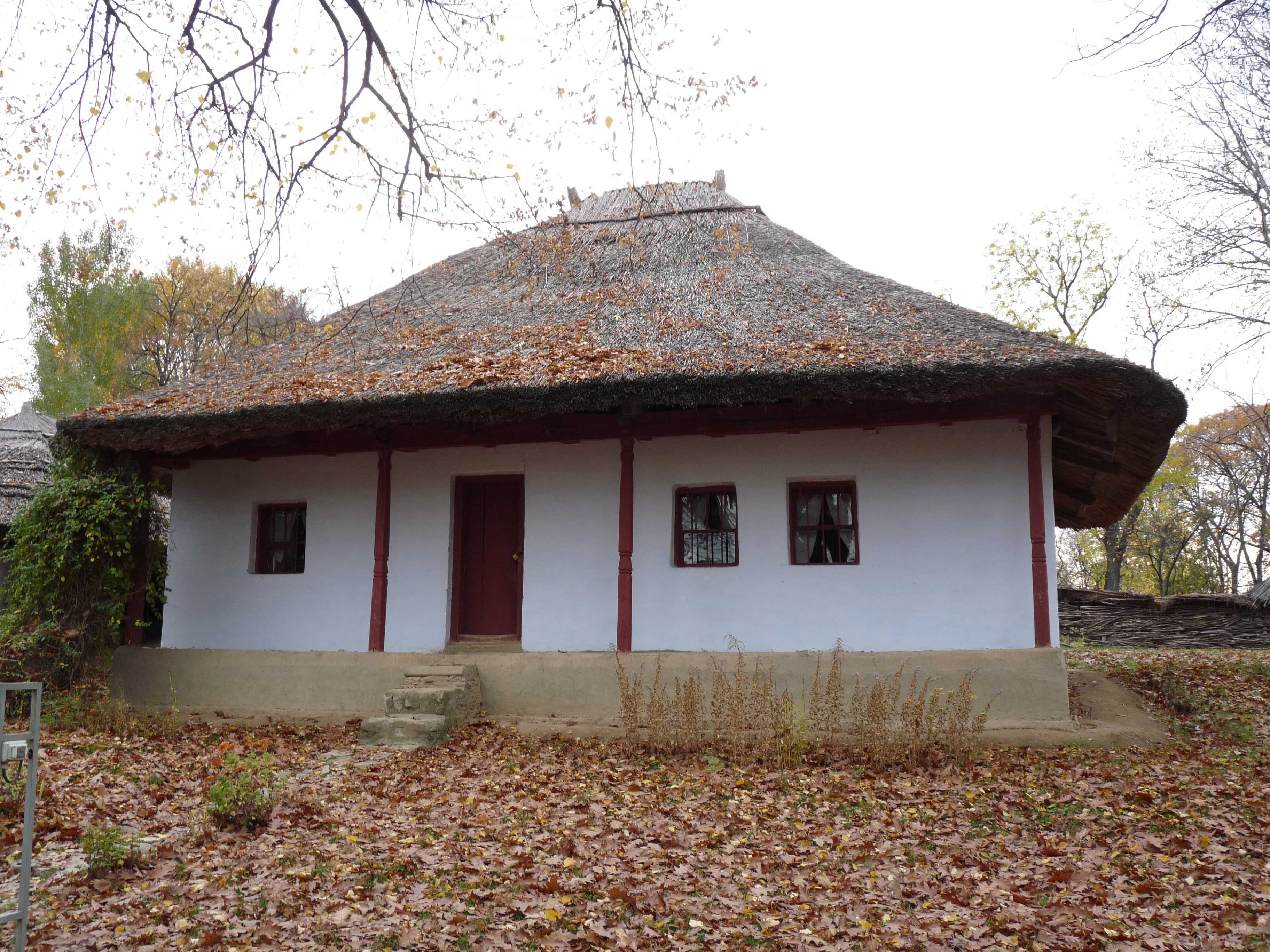 RO B Village Museum Curteni household house
