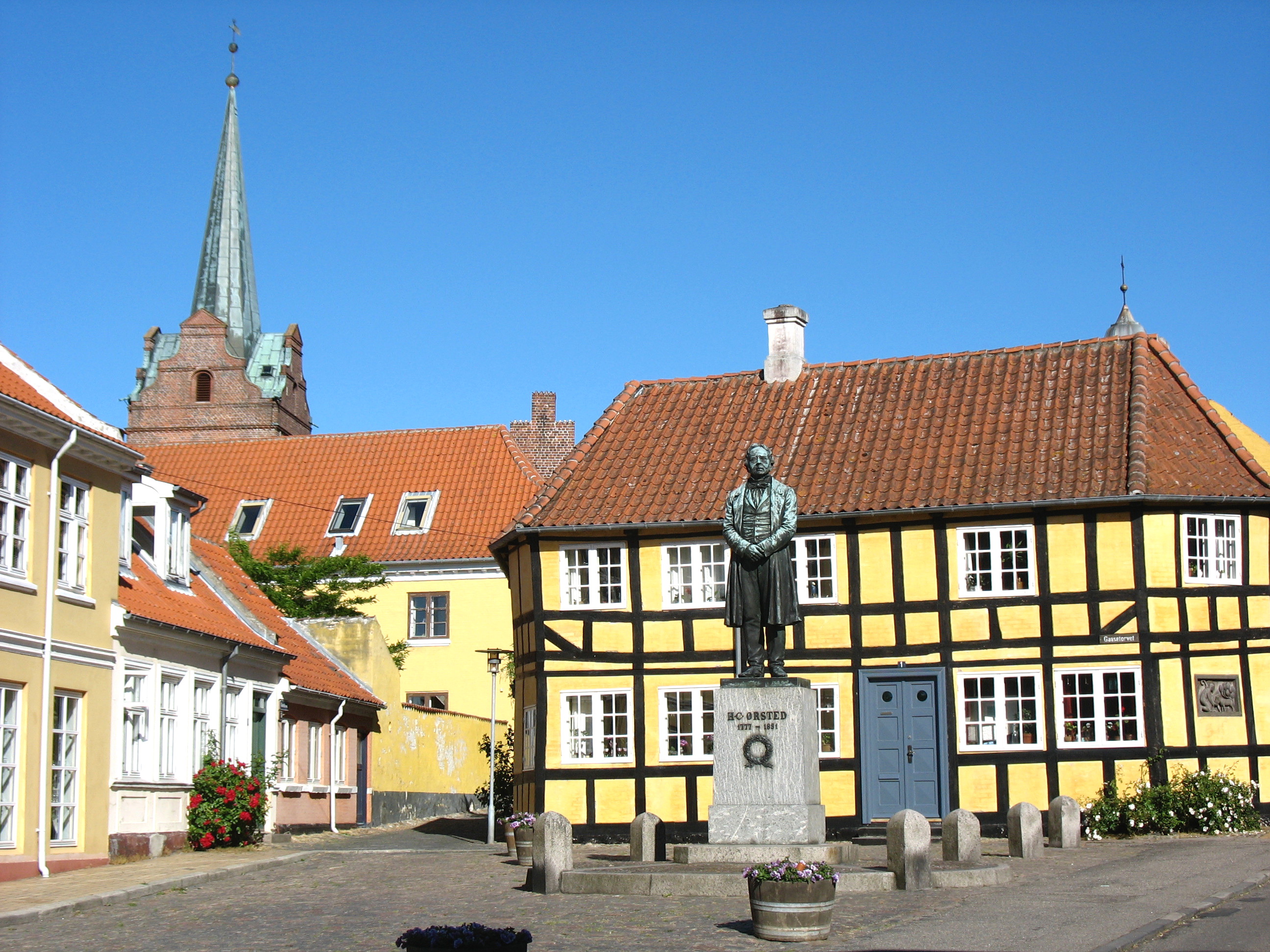 Rudkøbing - Gåsetorvet ved Brogade