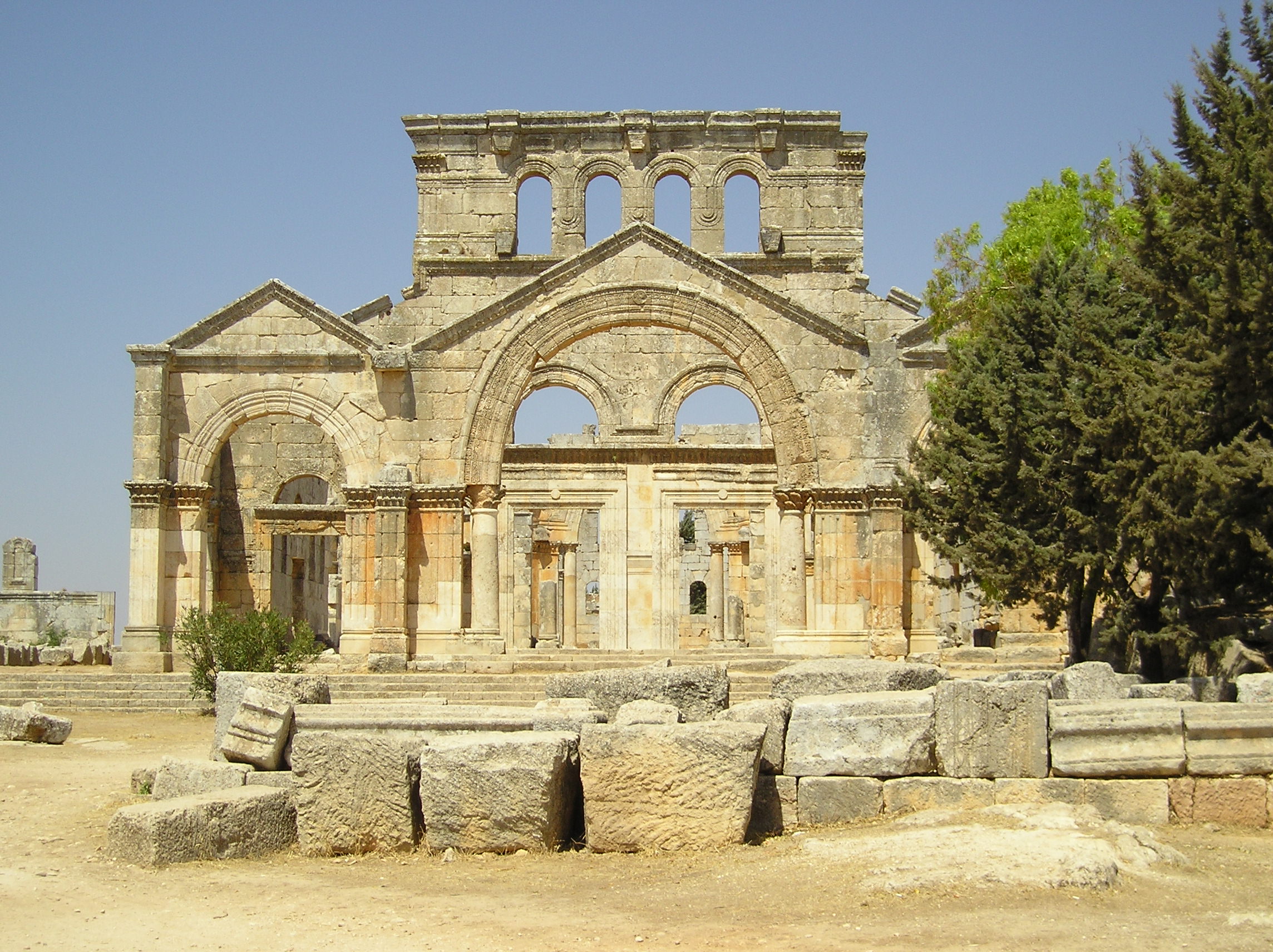 Ruins of St Simeon Stylites