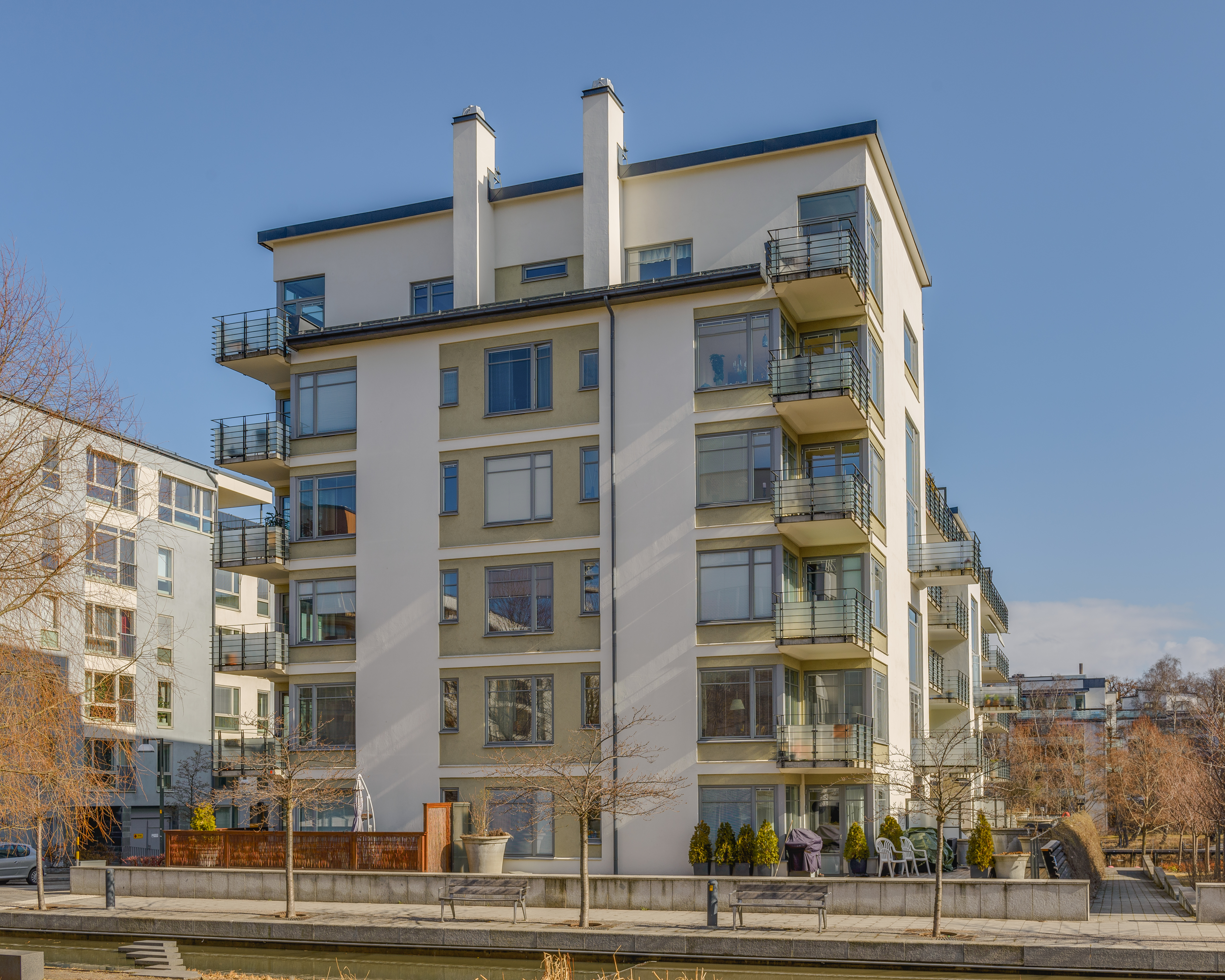 Södra Hammarbyhamnen April 2013