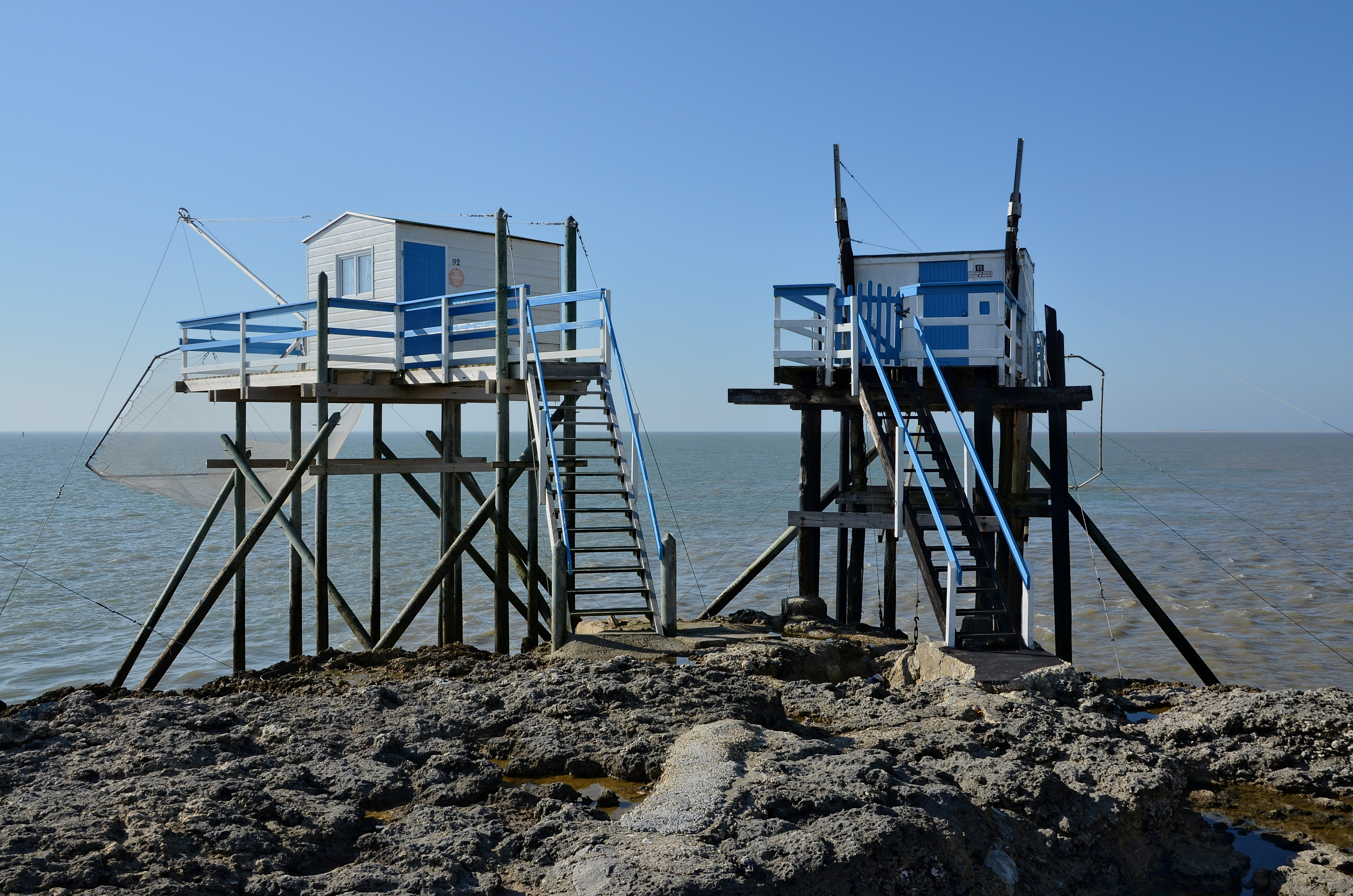 Saint-Palais-sur-Mer Carrelets remis à neuf 2014