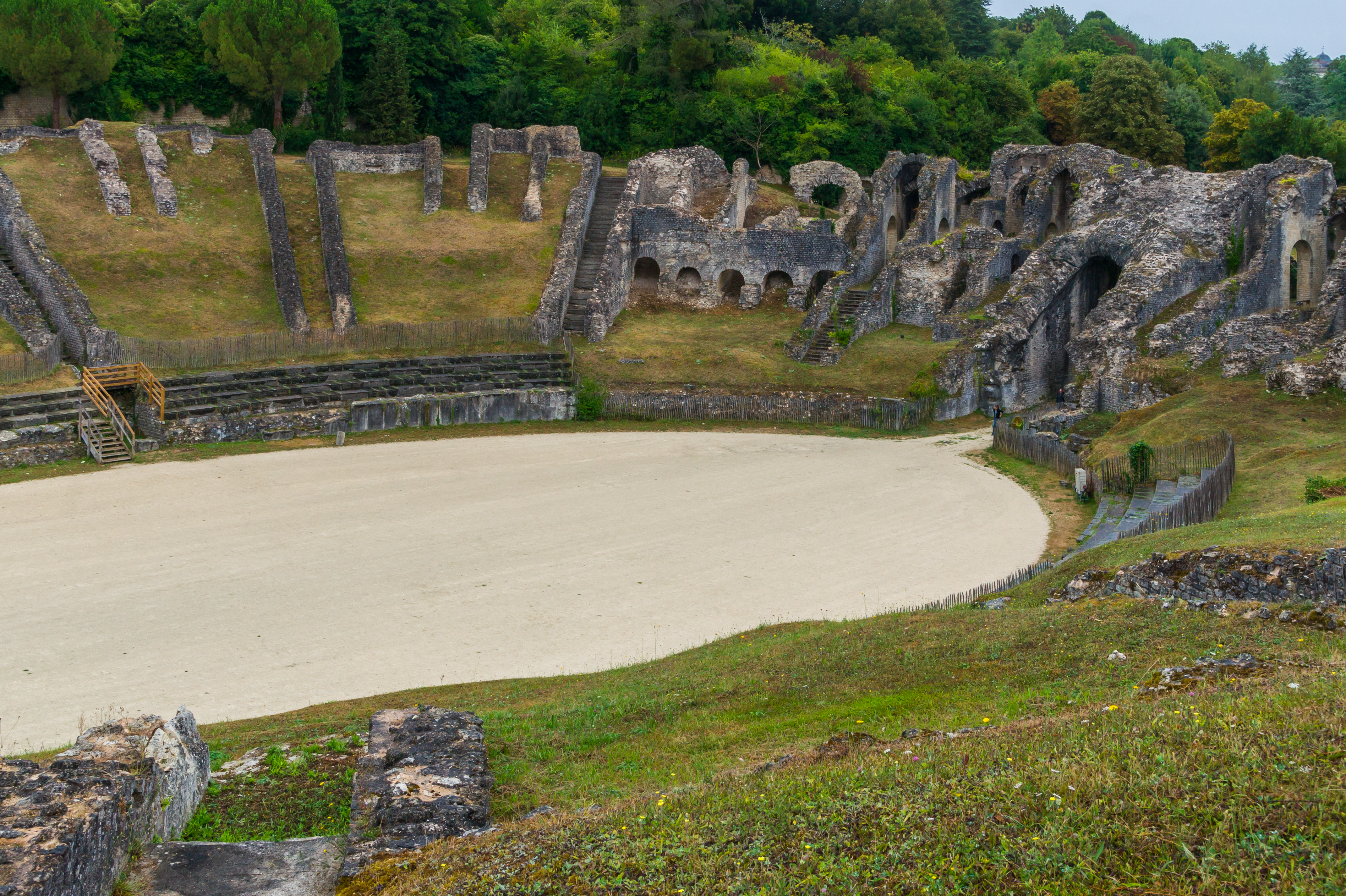 Saintes roman amphitheatre Charente-Maritime