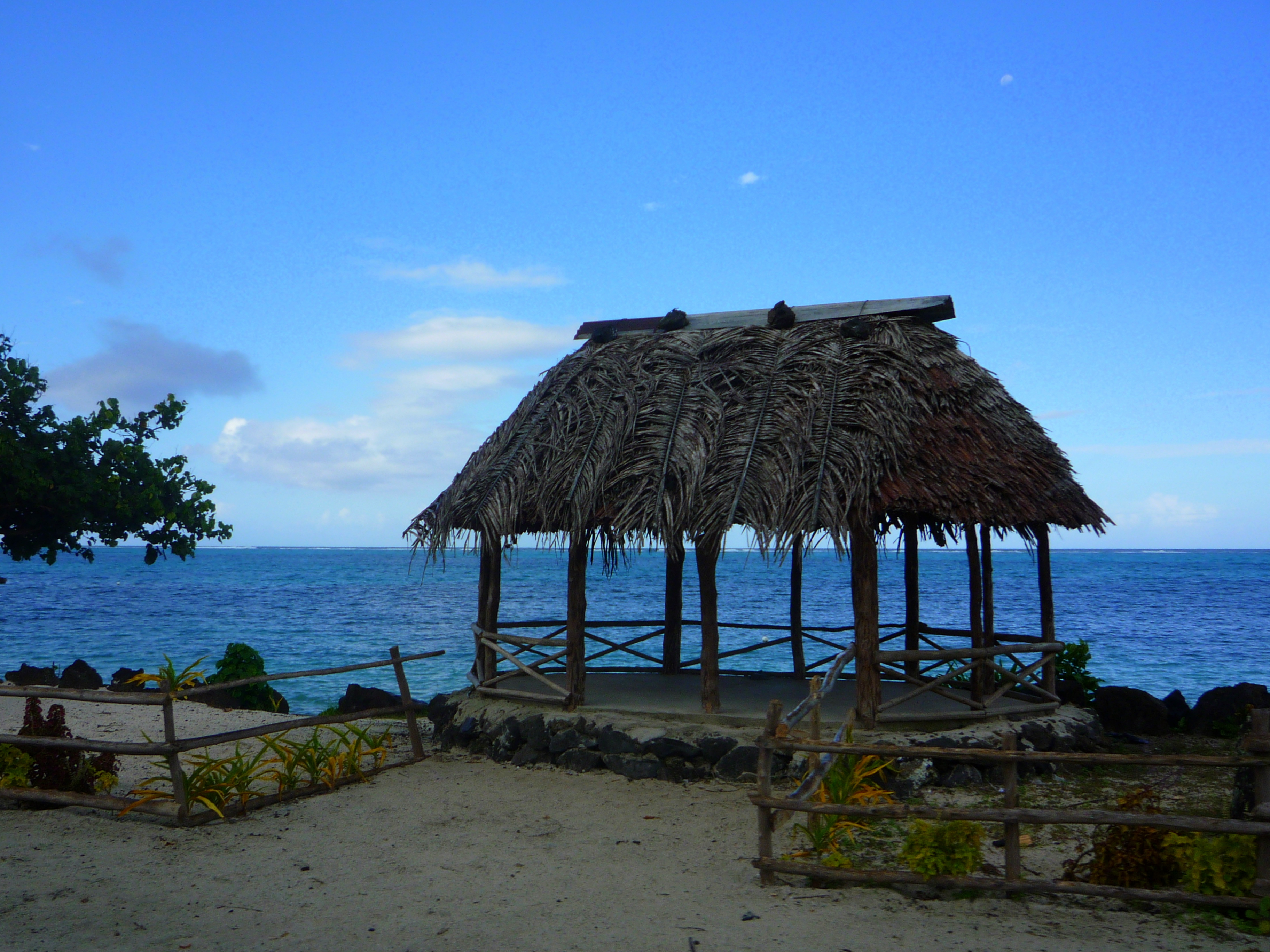 Samoa beach fale 2009