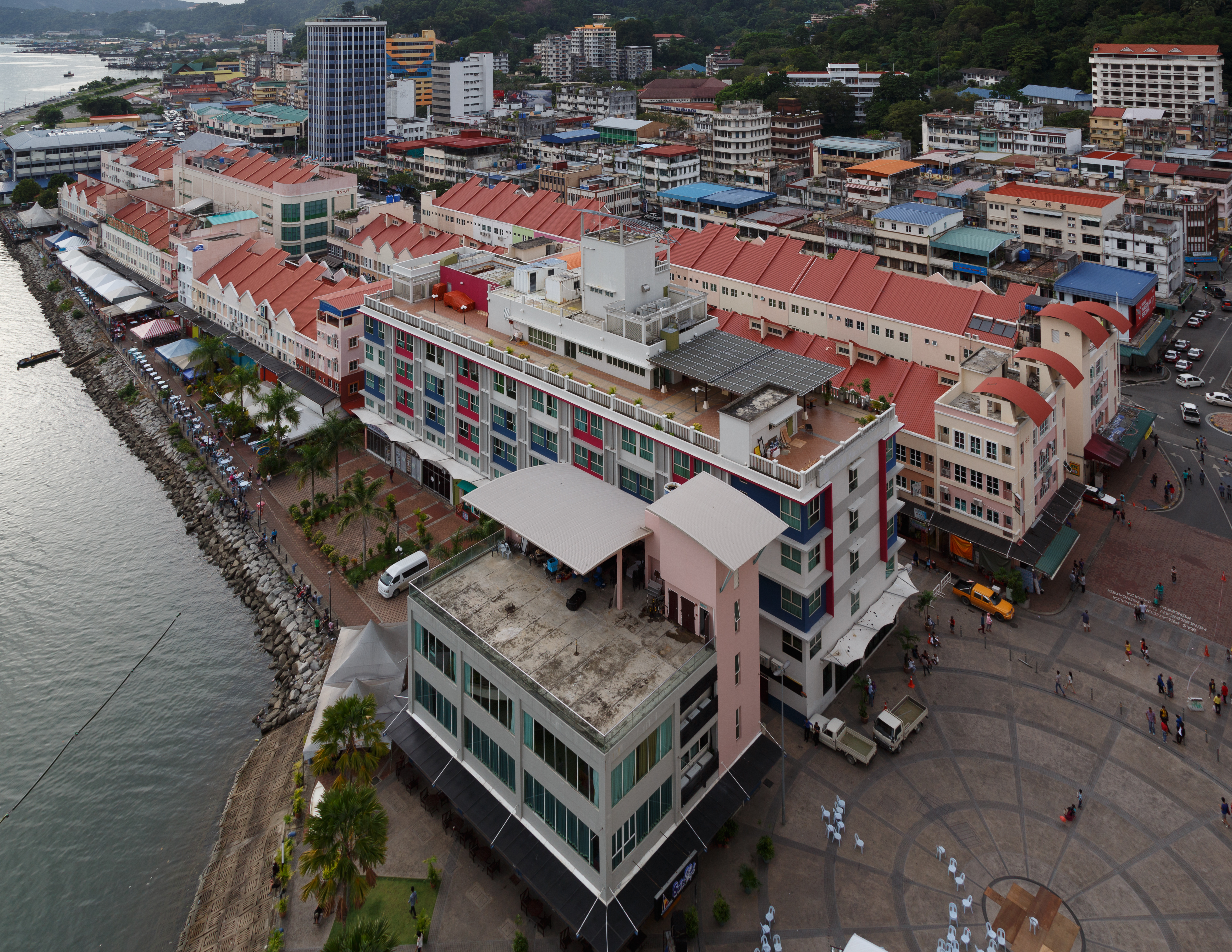 Sandakan Sabah View-from-Harbour-Mall-02