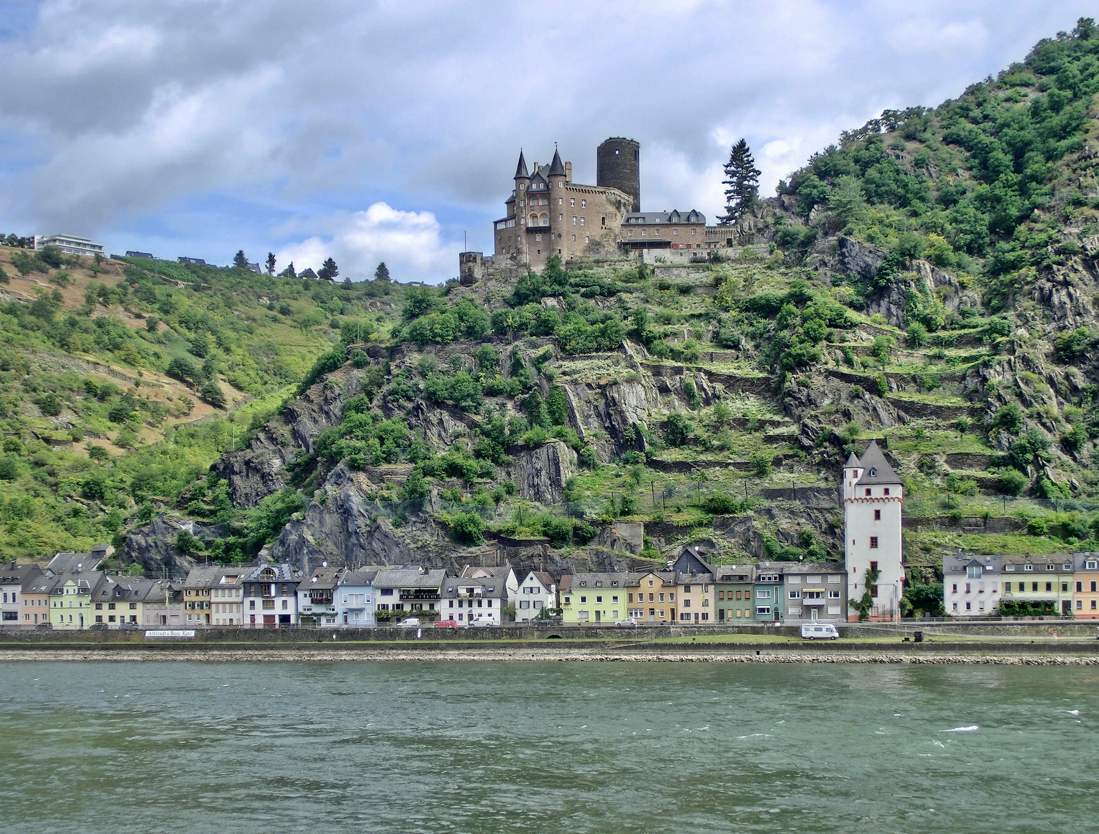 Sankt Goarshausen Burg Katz 2012