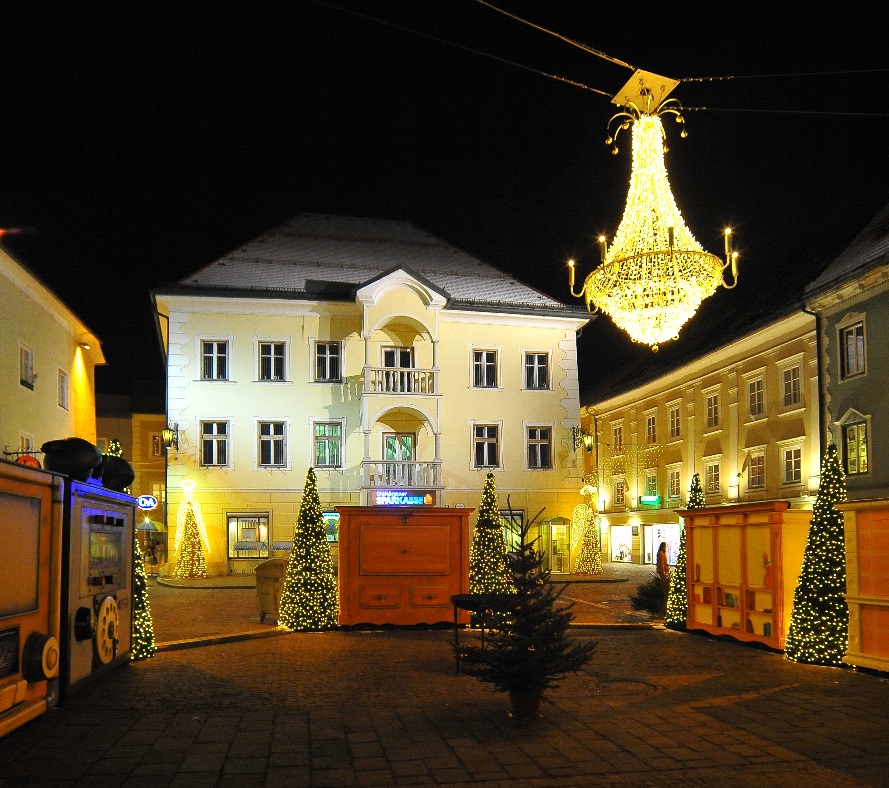 Sankt Veit an der Glan Hauptplatz Weihnachtsmarkt 16122009 13