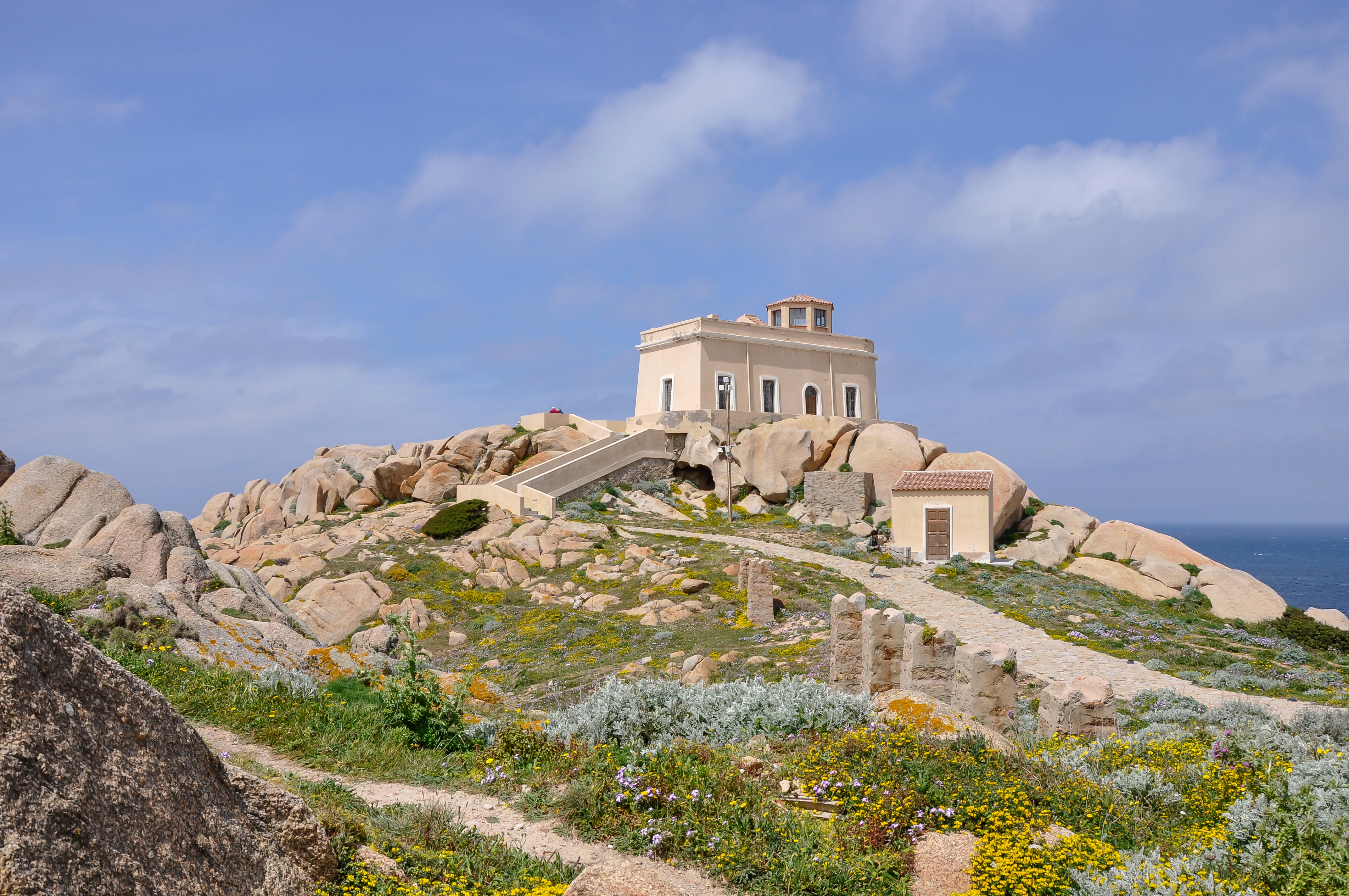Sardinien Capo Testa lighthouse 2010