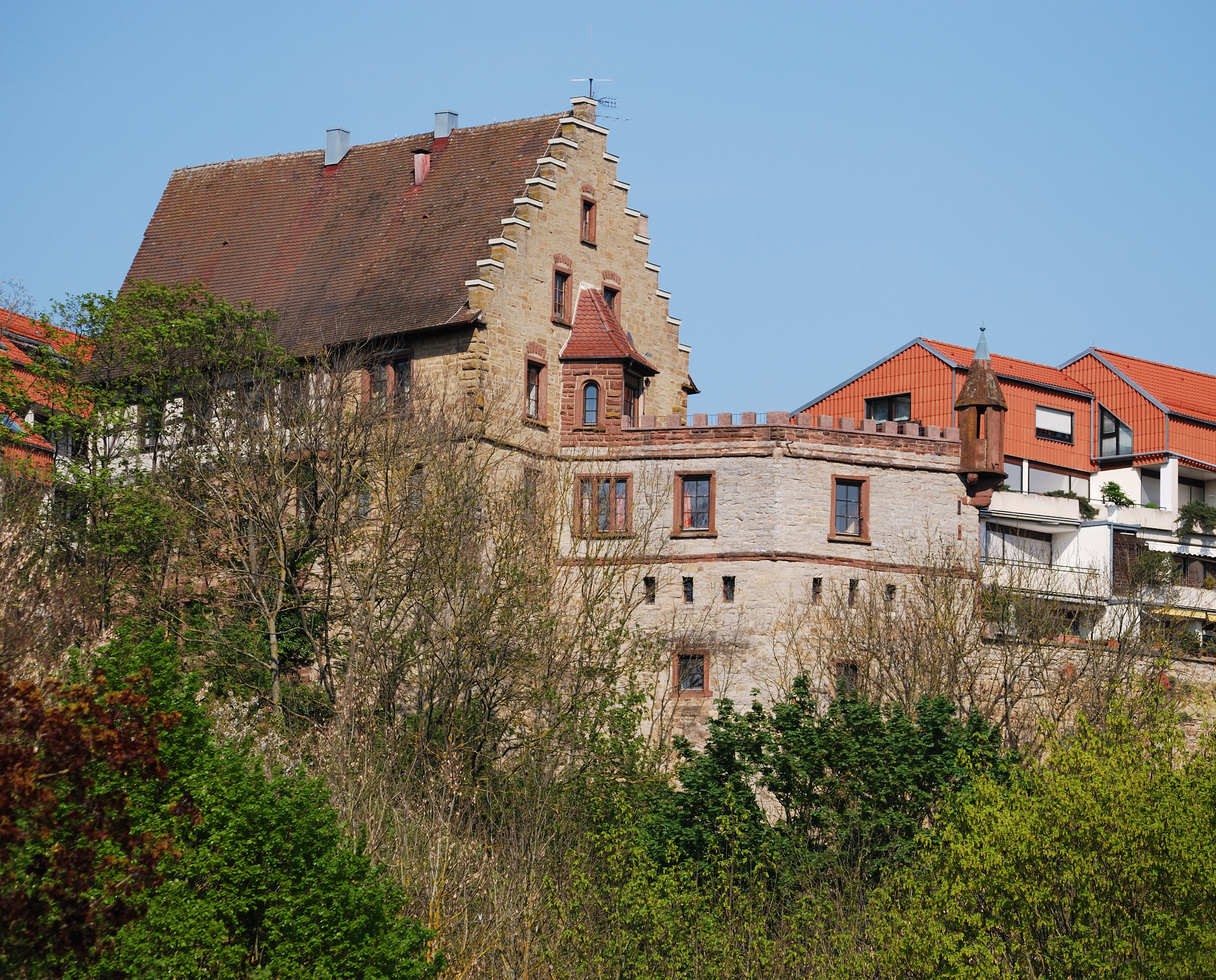 Schoß Höfingen vom Glemstal