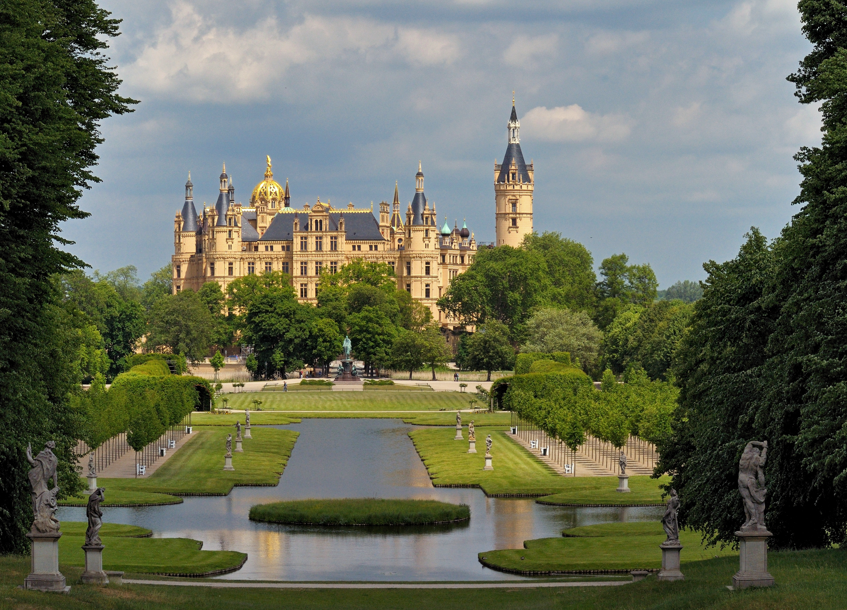 Schweriner Schloss. 2011