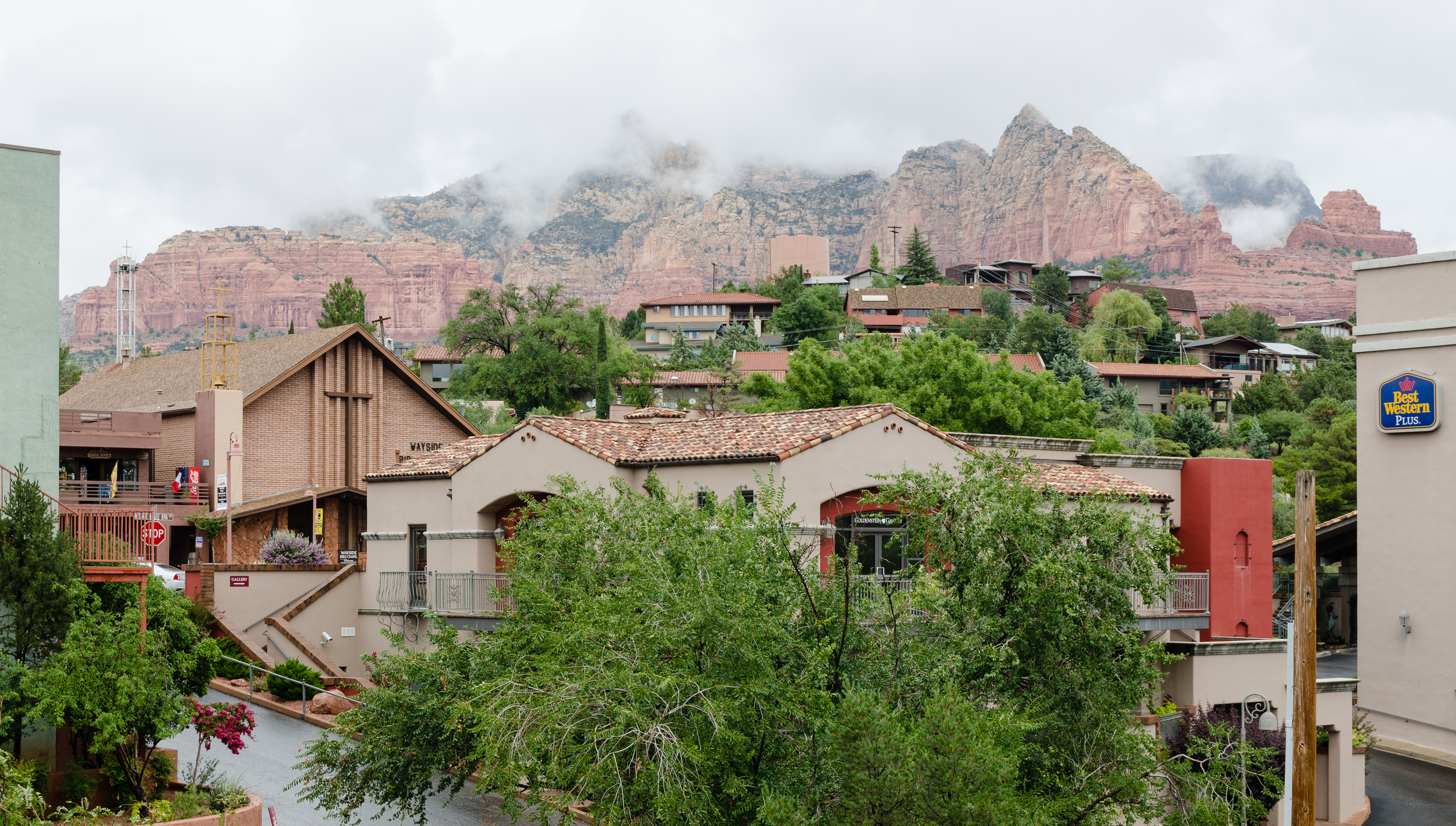Sedona Town view 2013