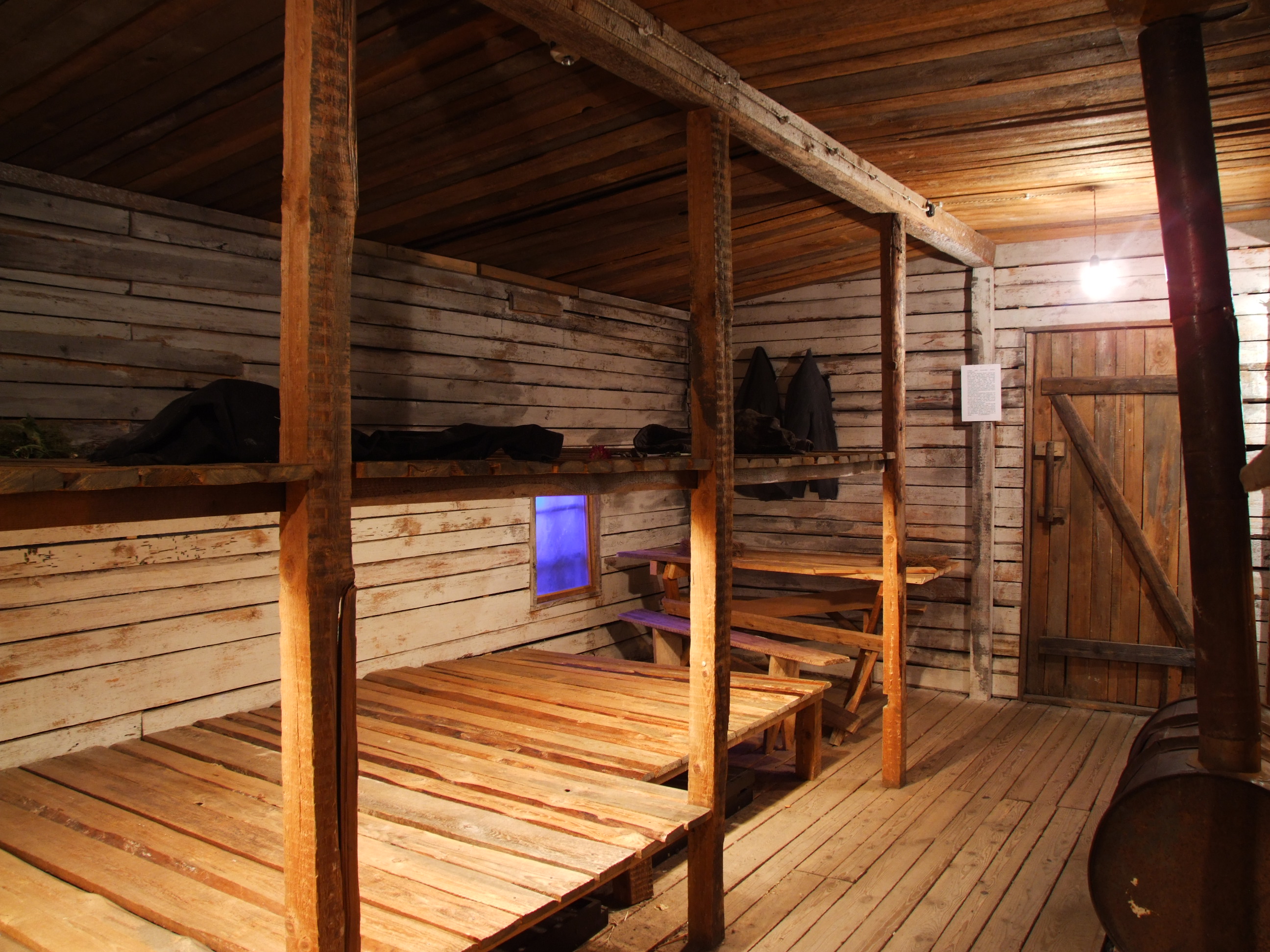 Shack from Gulag - Museum of the Occupation of Latvia