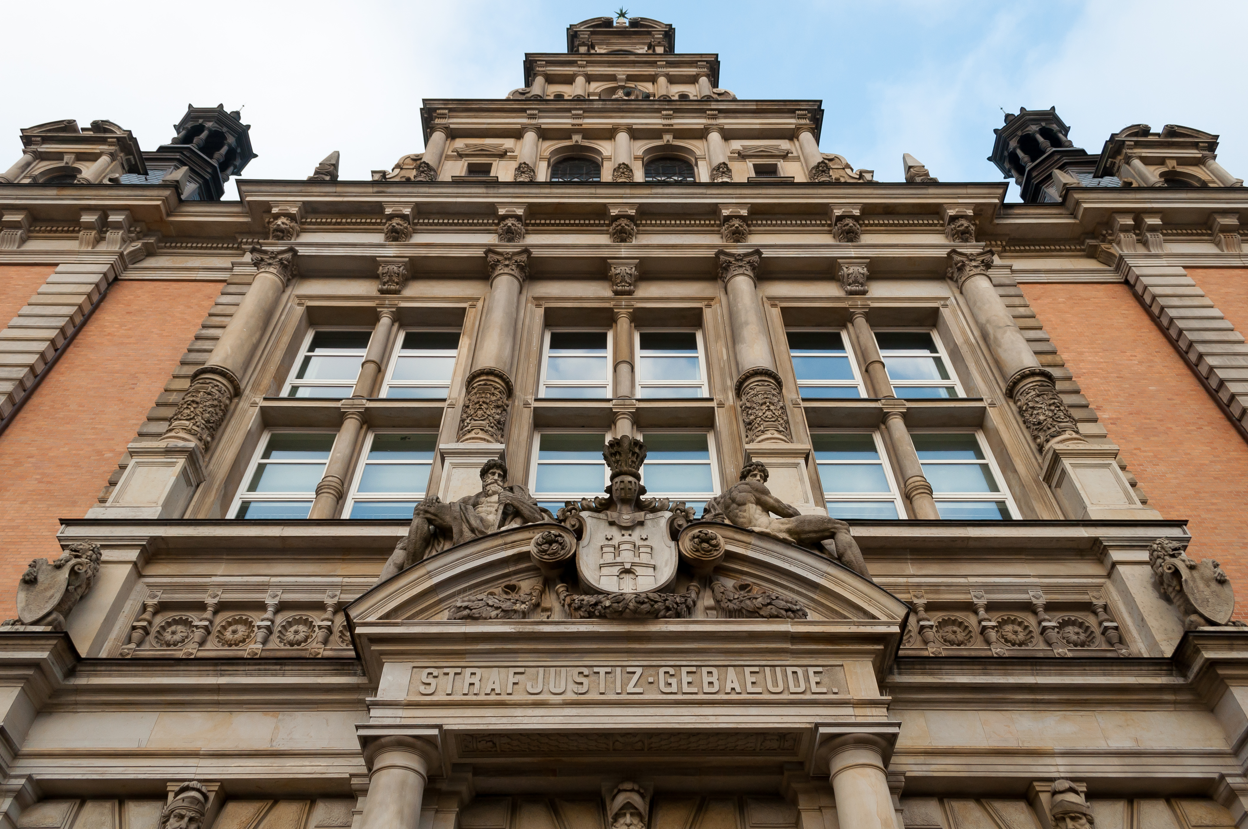 Sievekingplatz 3 (Hamburg-Neustadt).Strafjustizgebäude.Fassade.12622.ajb