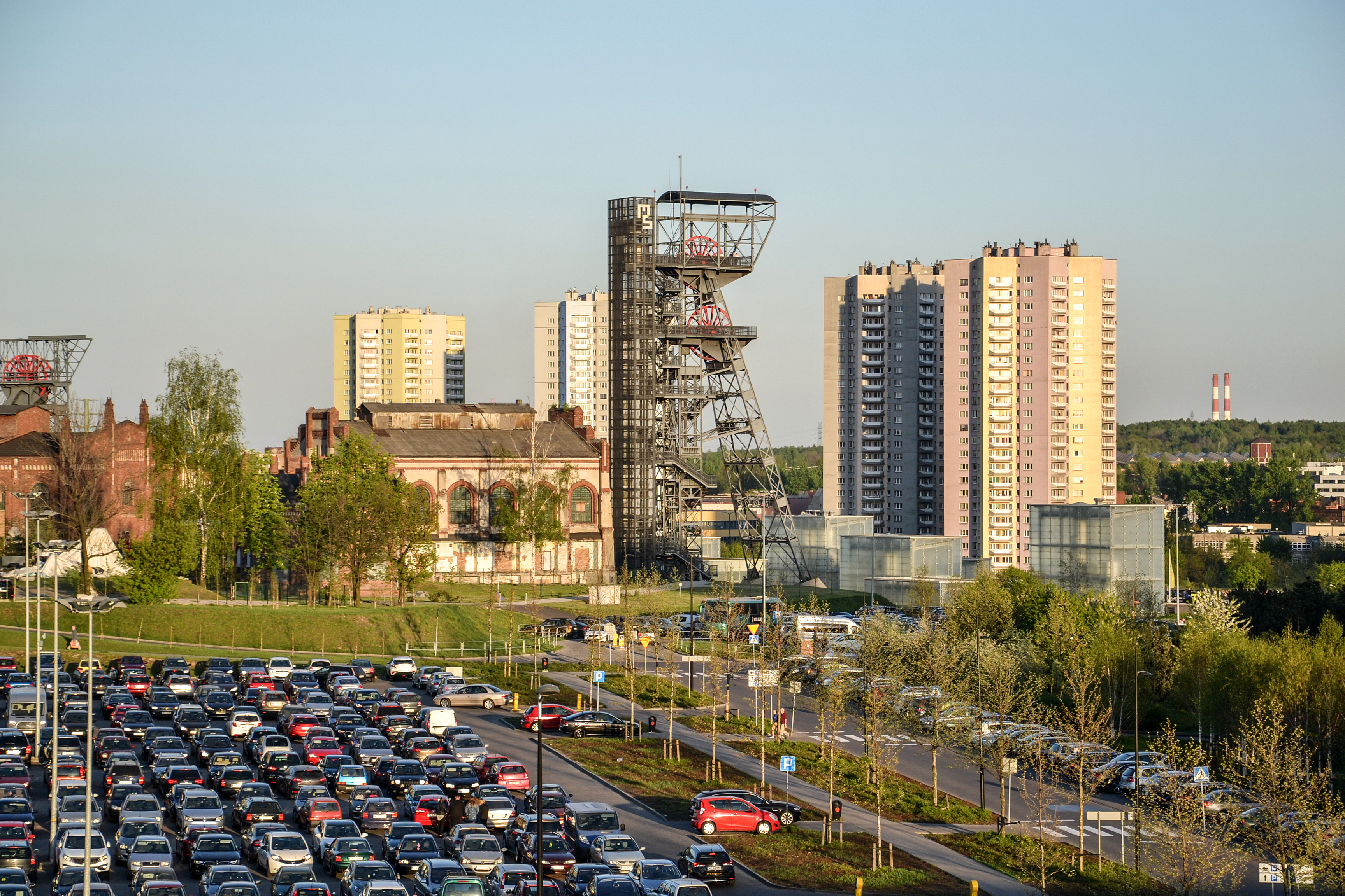 Silesian Museum in Katowice (Kattowitz) - shaft 