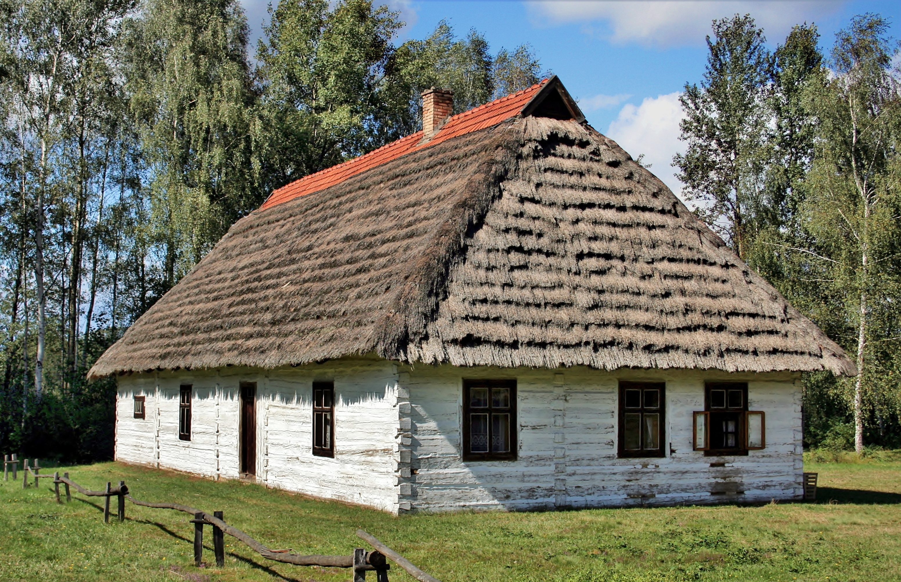 Skansen Kolbuszowa chałupa z Budziwoja 03.09.2010 p3
