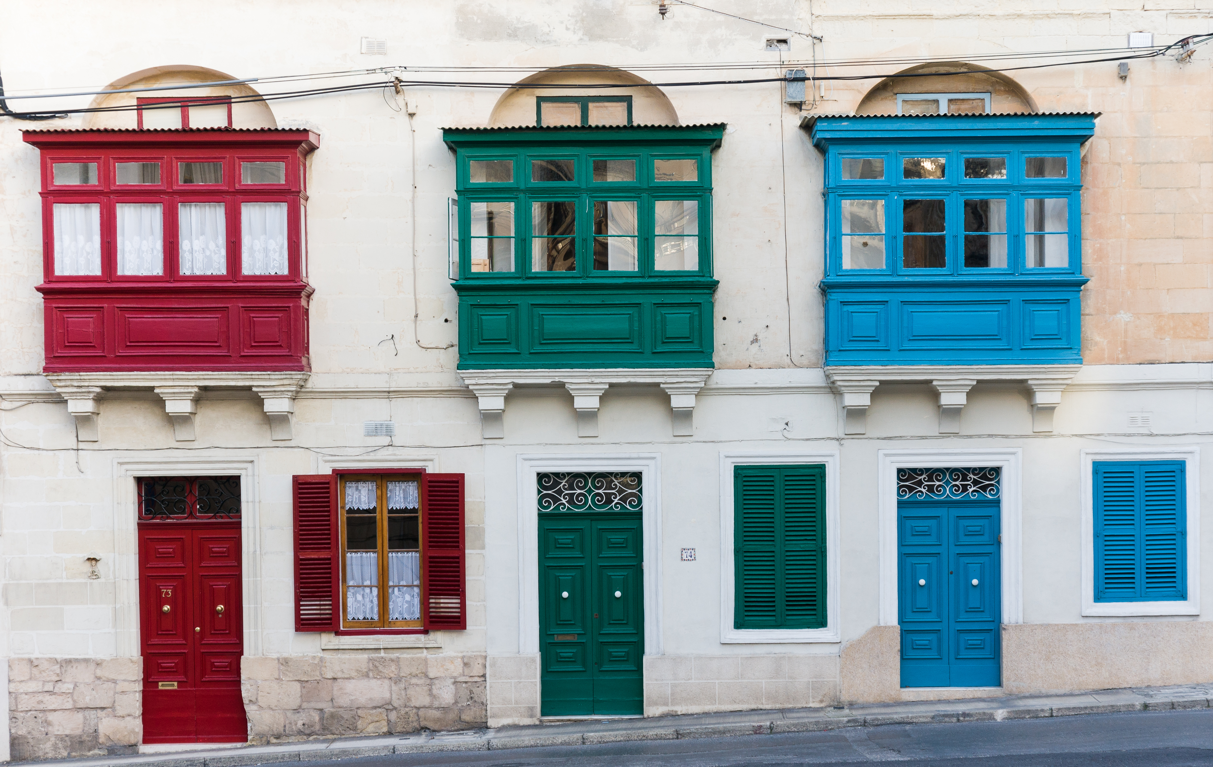 Sliema Malta Colored-Balconies-01