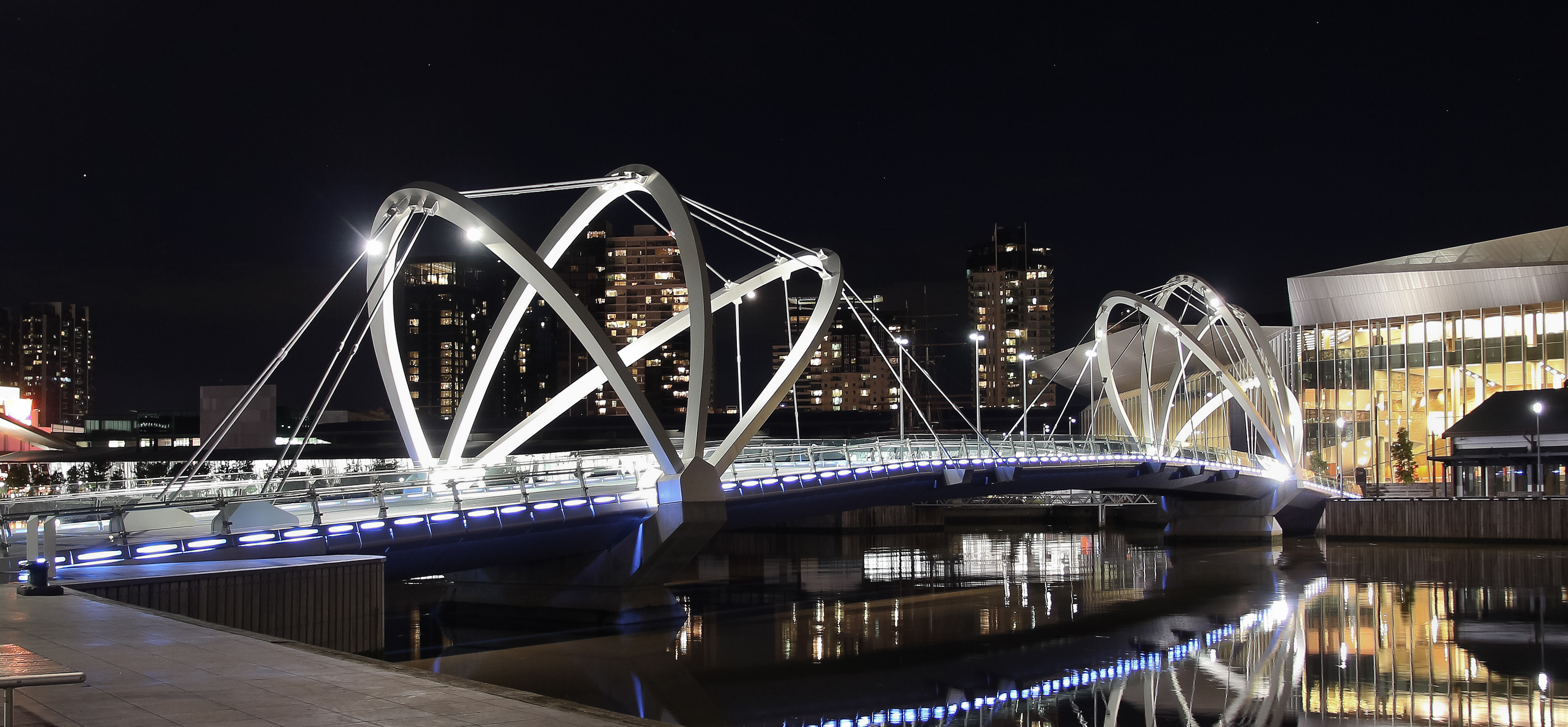 South Wharf Foot Bridge