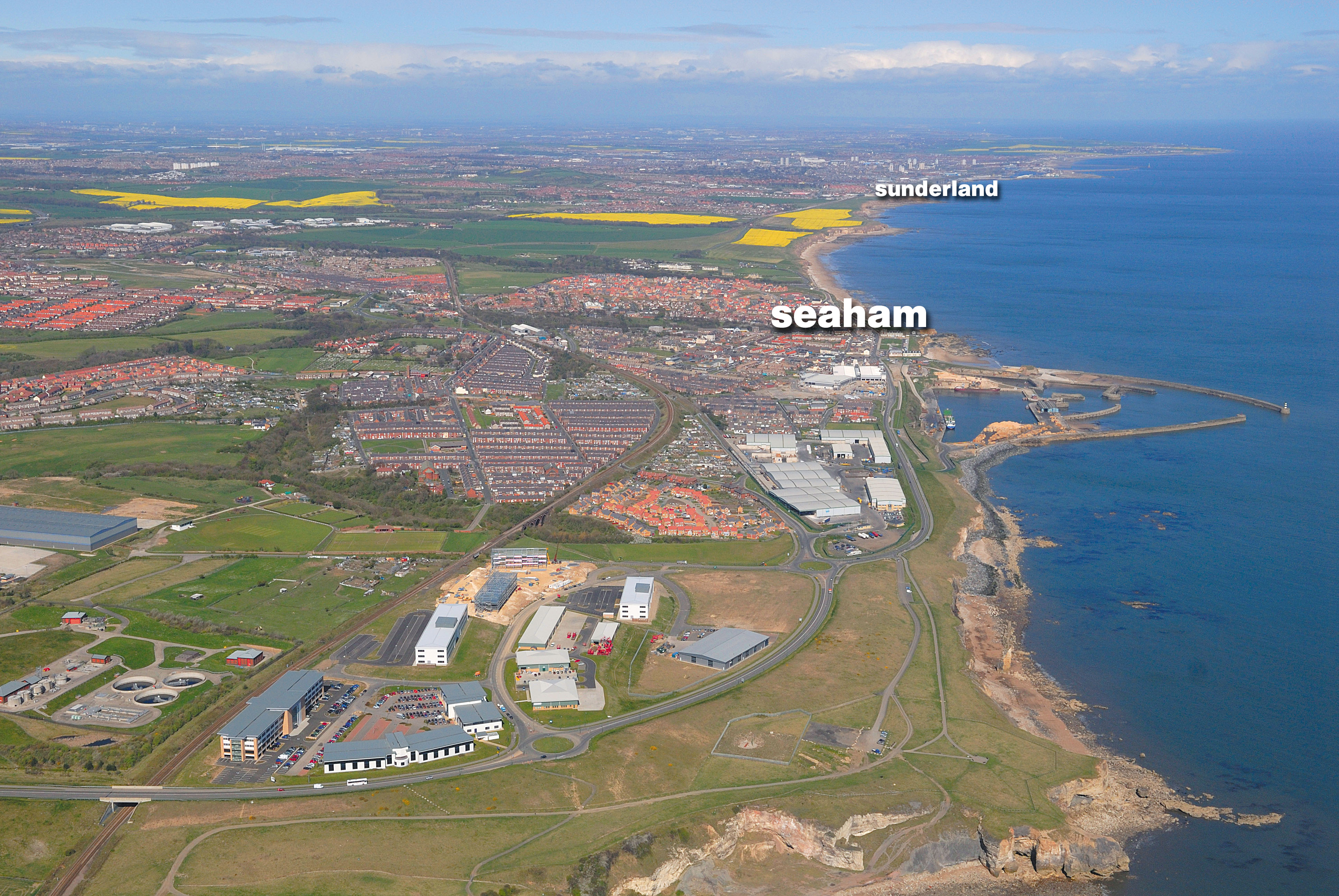 Spectrum Business Park aerial location