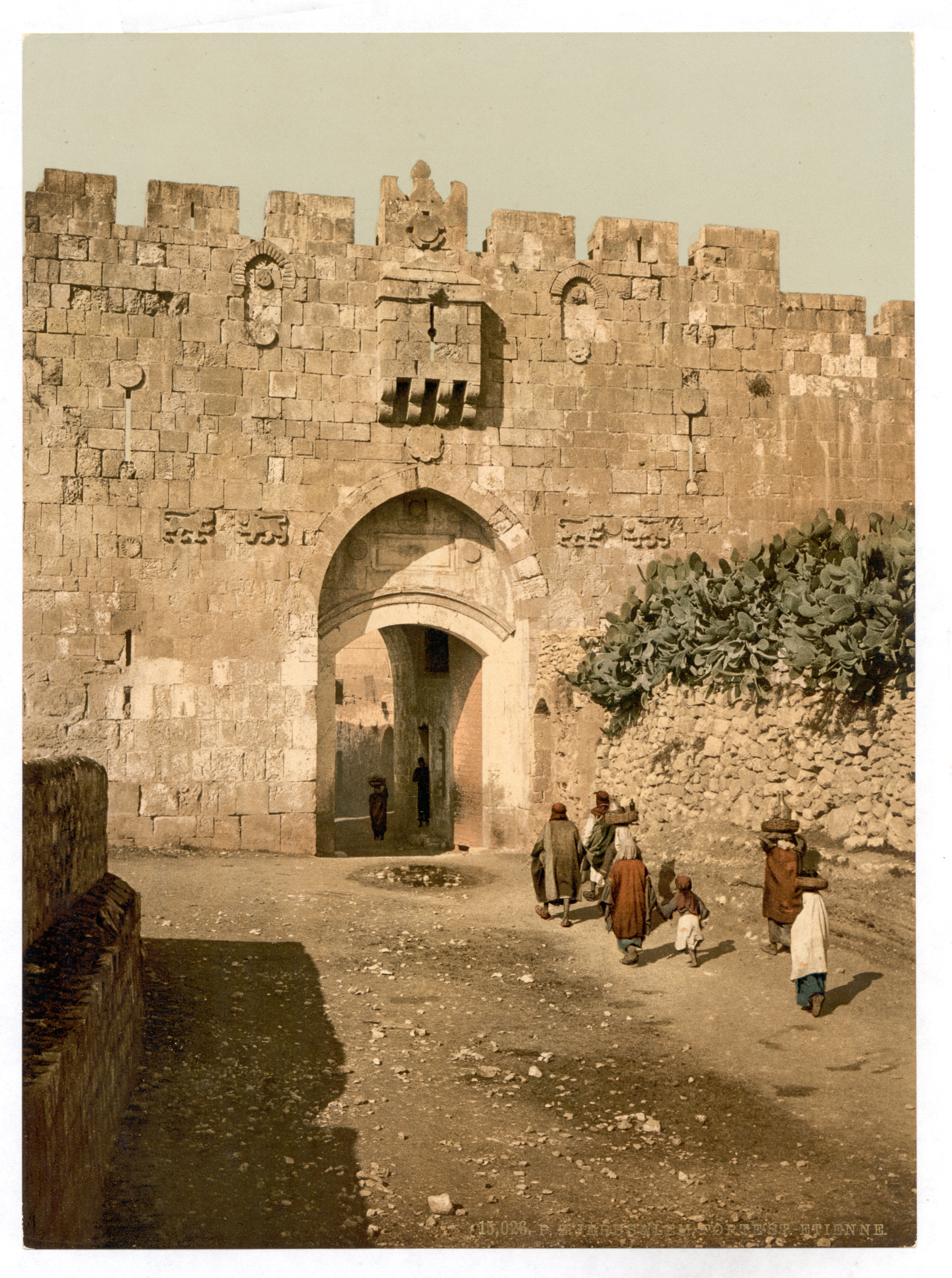 St. Stephen's Gate, Jerusalem, Holy Land-LCCN2002725013