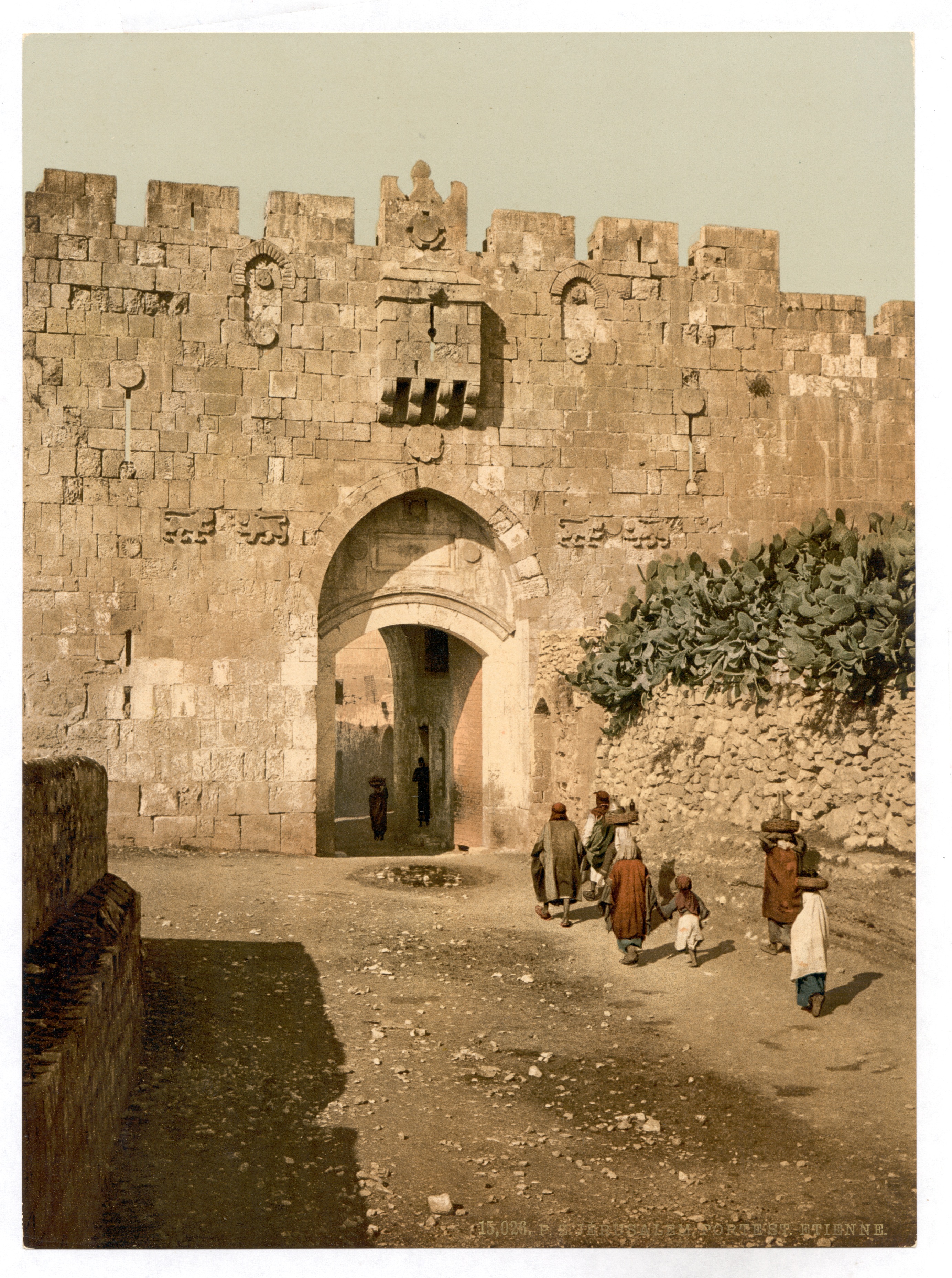 St. Stephen's Gate, Jerusalem, Holy Land-LCCN2002725013
