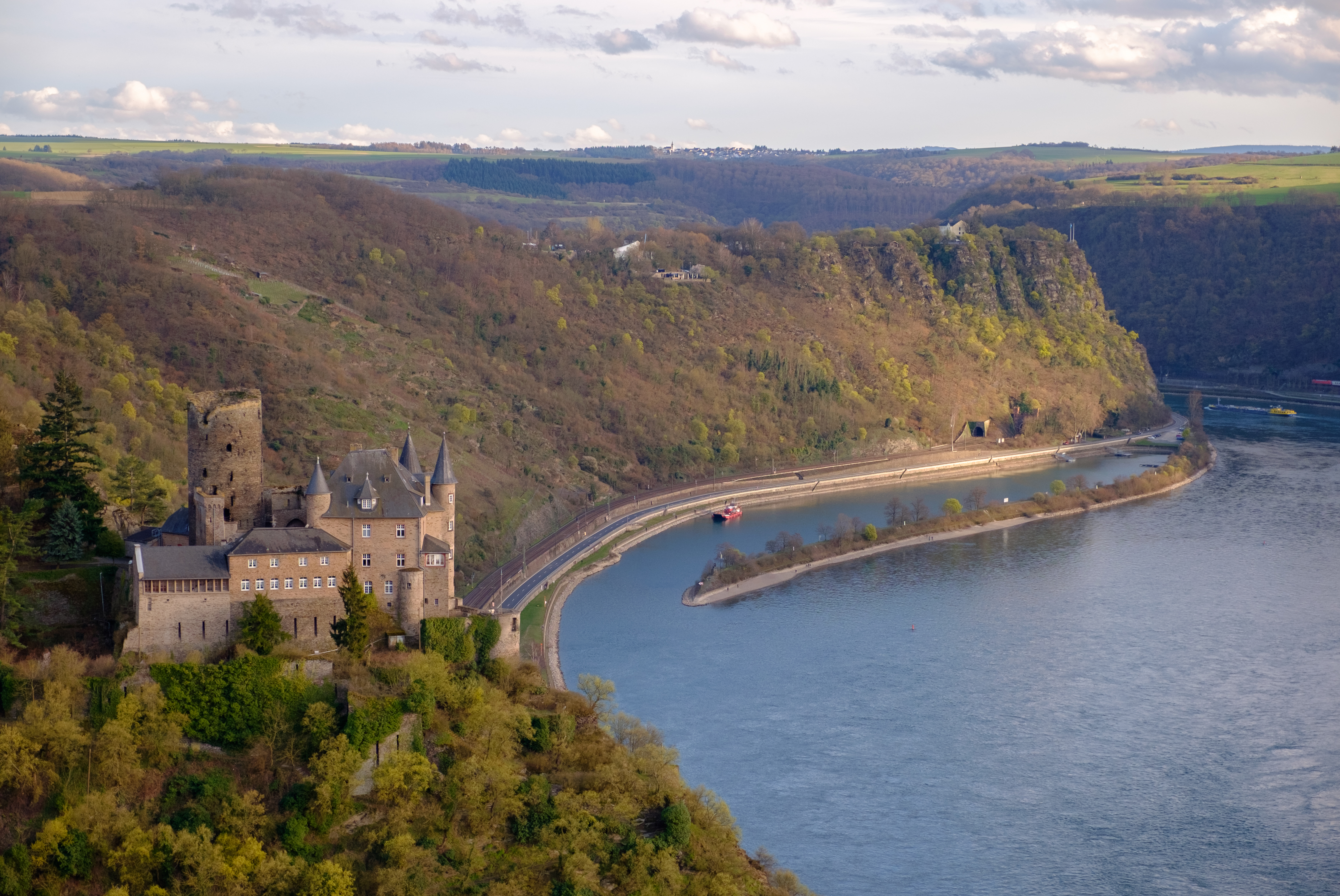 St.Goarshausen Loreley Burg Katz 2016-03-27-18-25-21