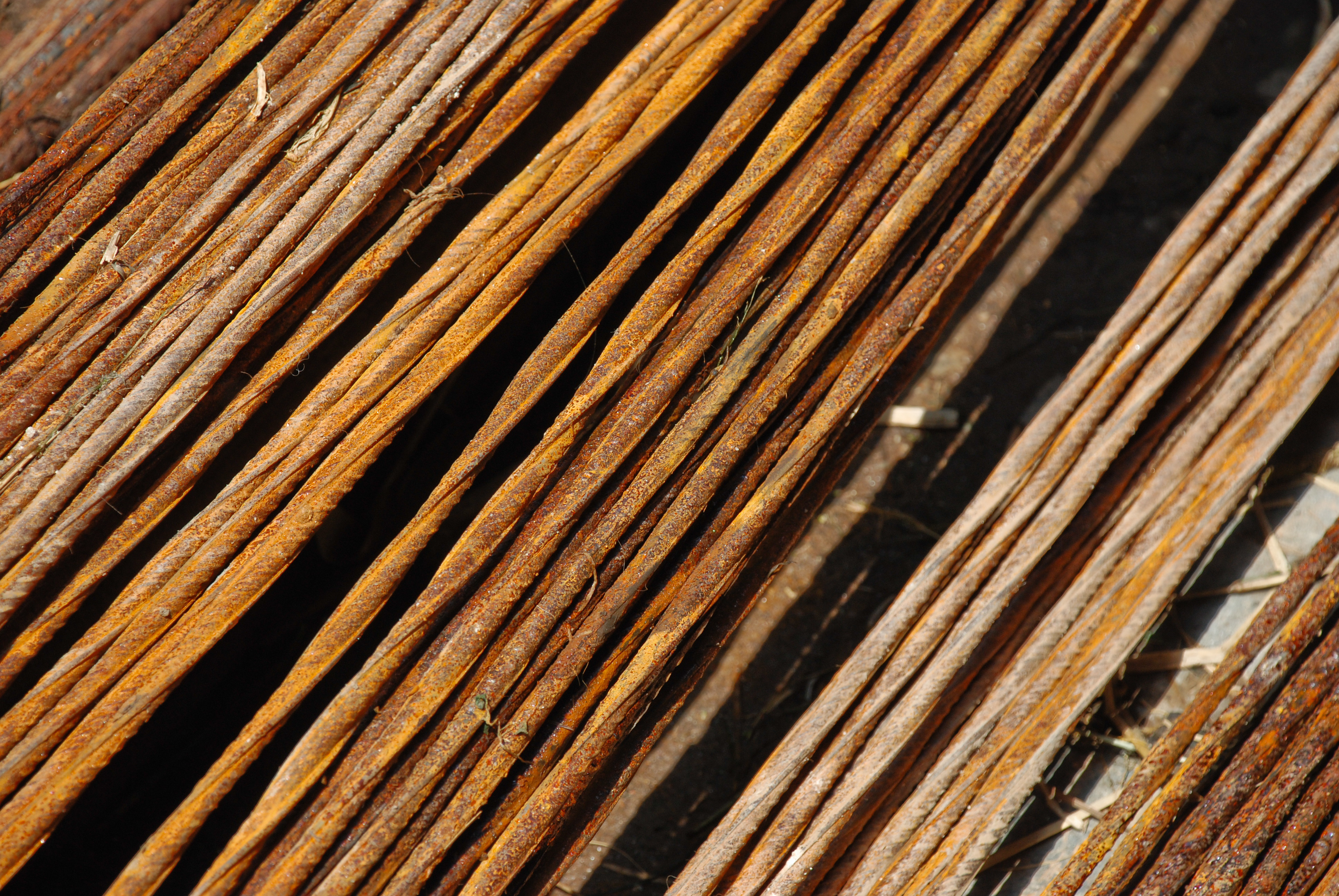 Steel reinforcement rods