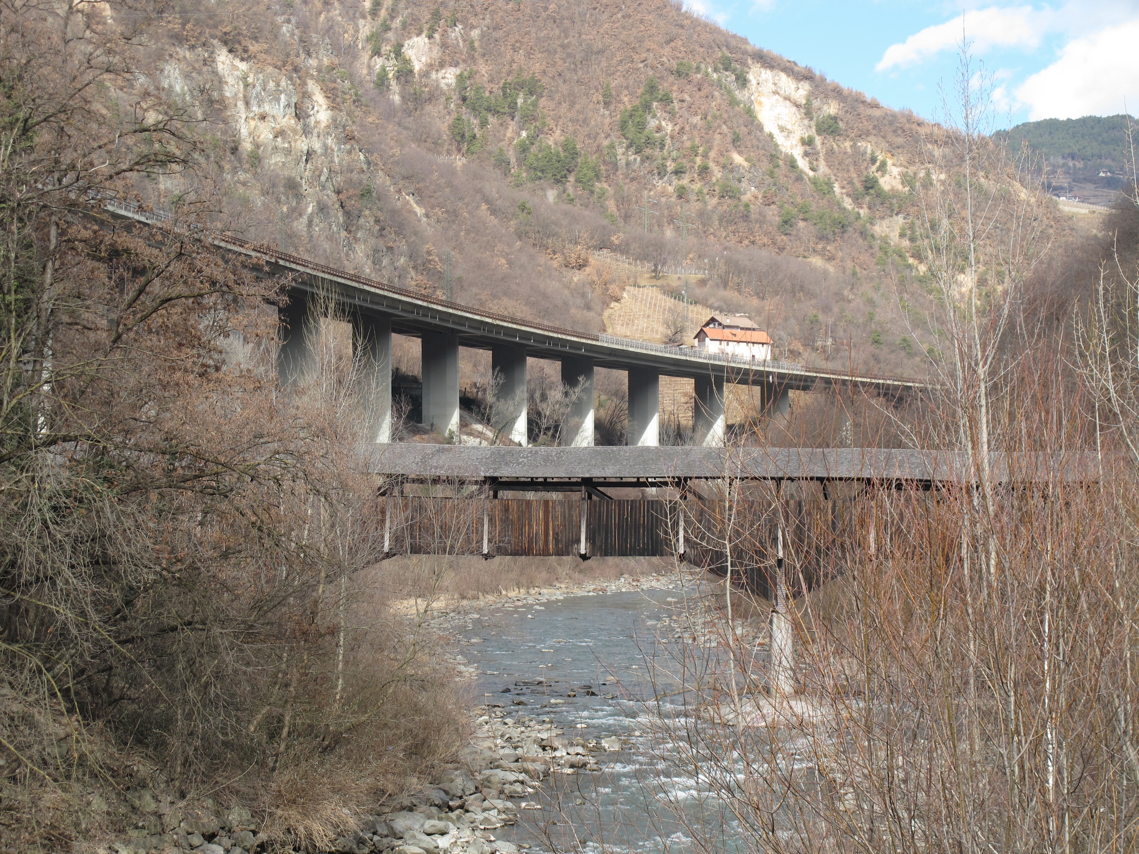 Steger Brücke über den Eisack A22